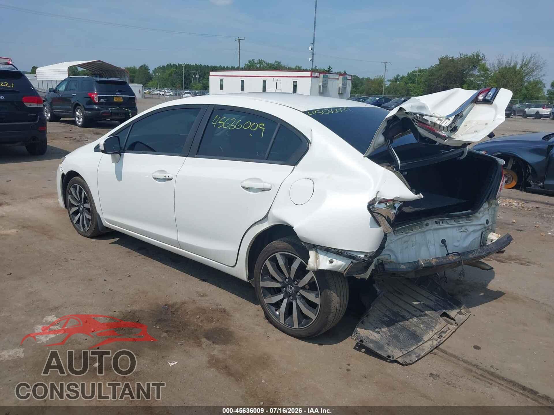 HONDA CIVIC 2014 - 19XFB2F91EE240002