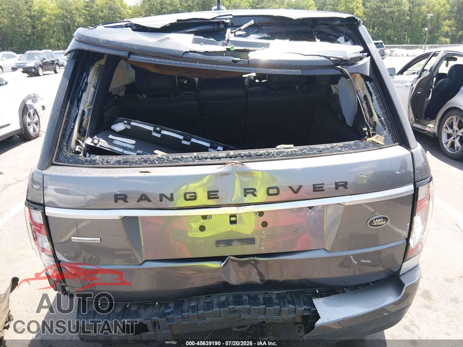 LAND ROVER RANGE ROVER 2016 - SALGS2EF8GA284430