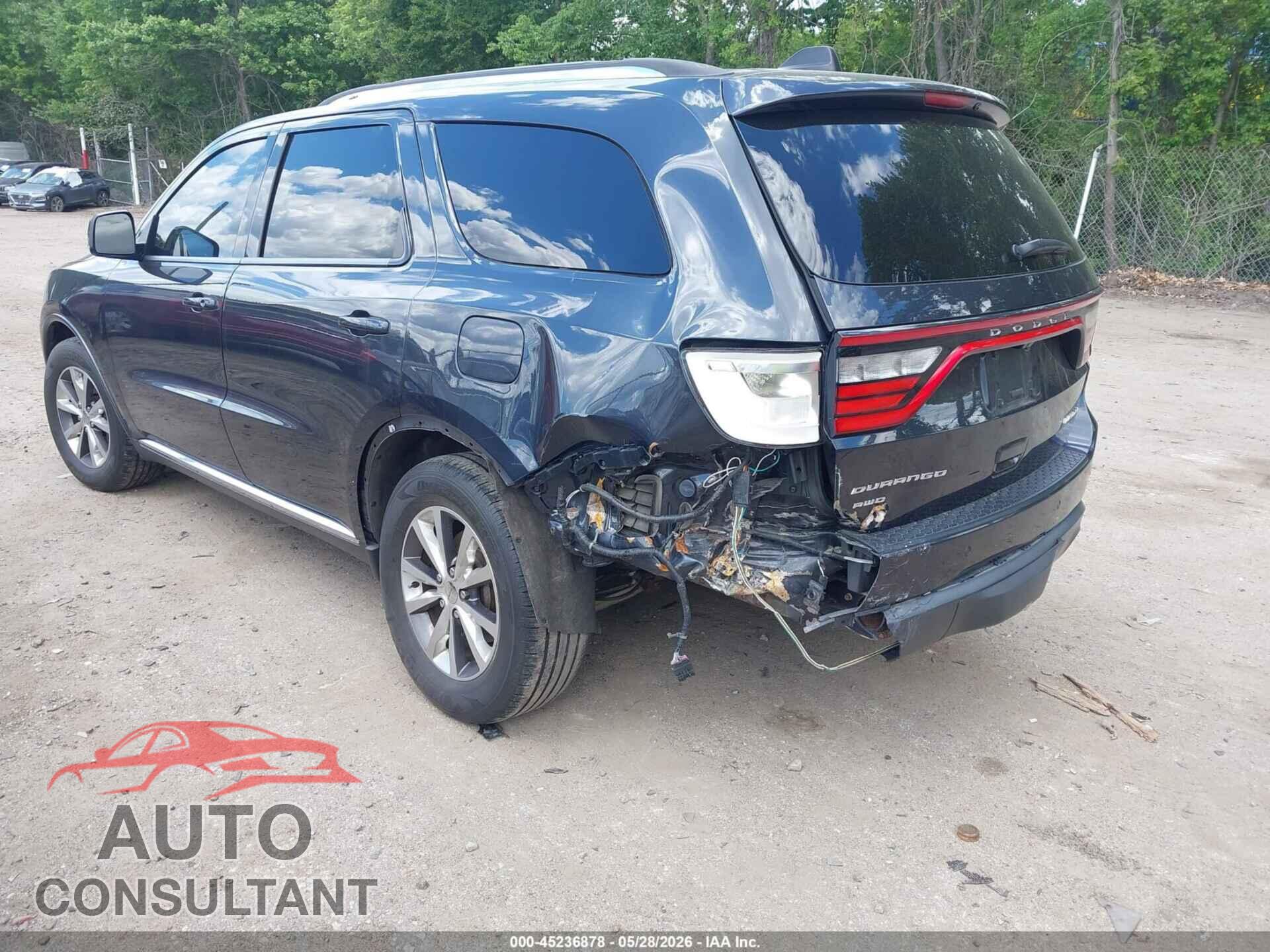 DODGE DURANGO 2016 - 1C4RDJDGXGC419586