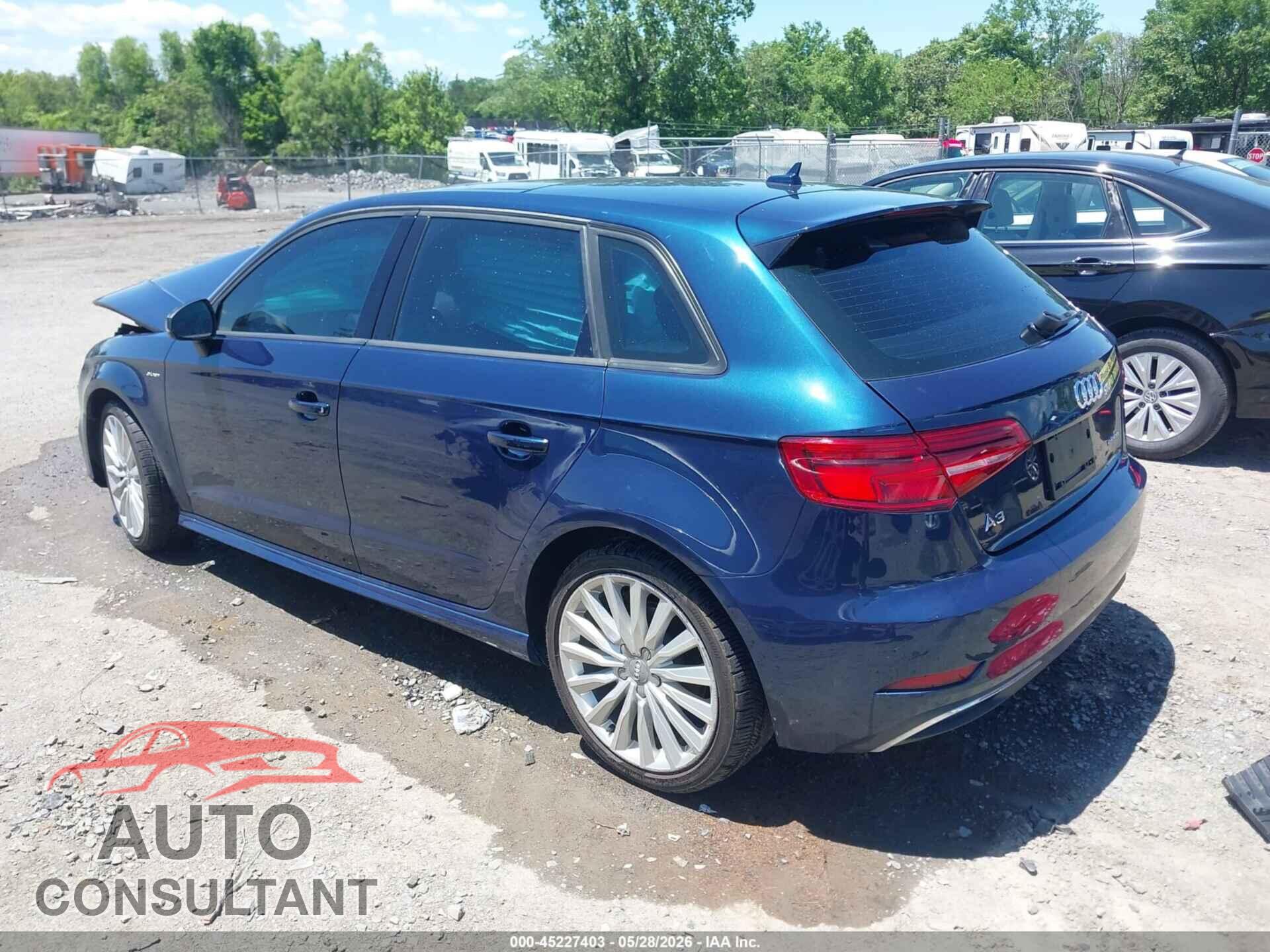 AUDI A3 E-TRON 2017 - WAUUPBFF8HA091753