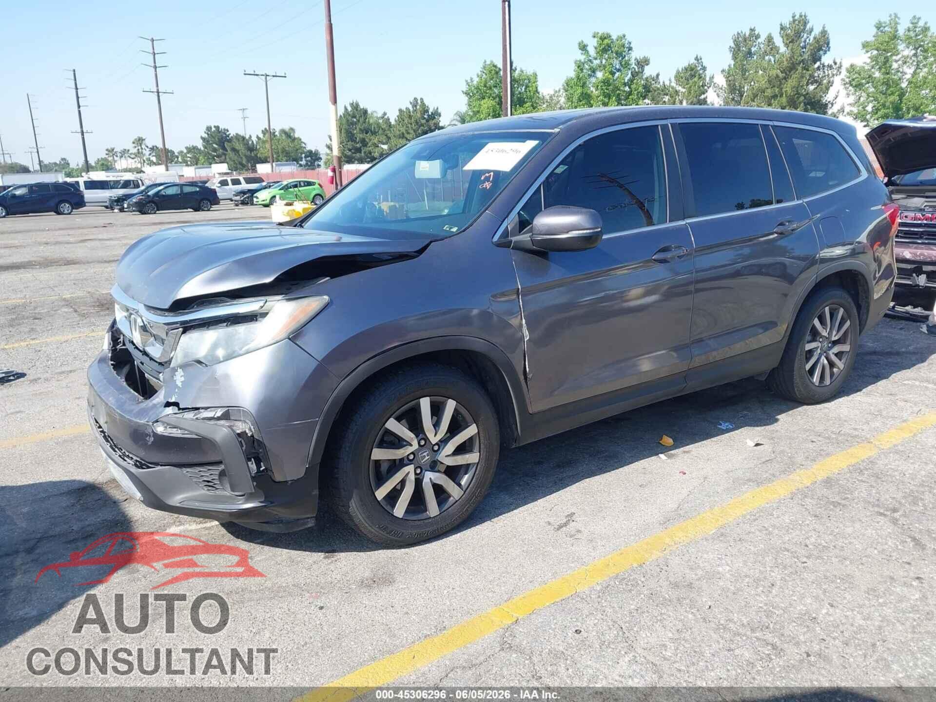 HONDA PILOT 2019 - 5FNYF5H57KB011094