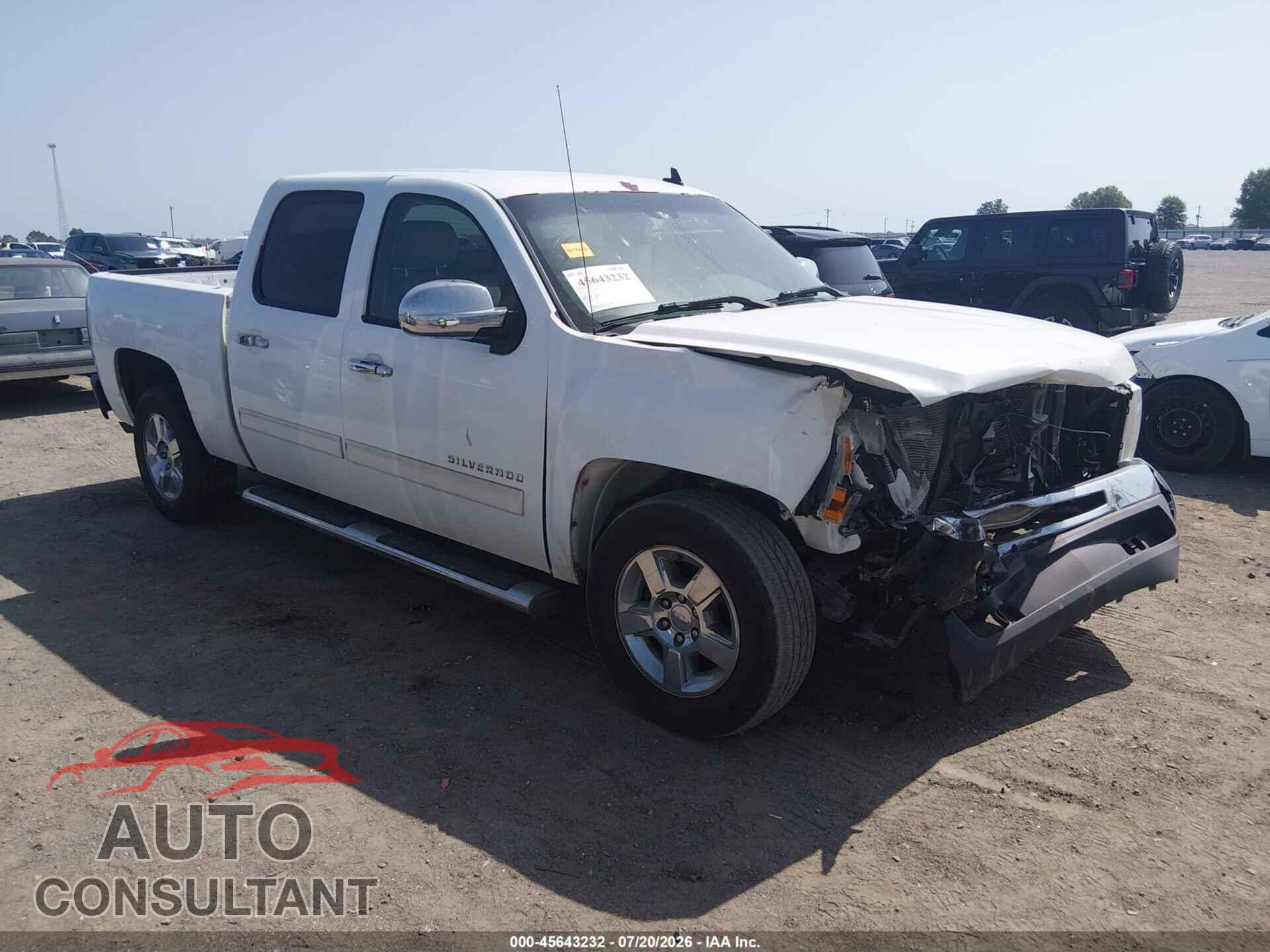CHEVROLET SILVERADO 1500 2010 - 3GCRCTE09AG277686