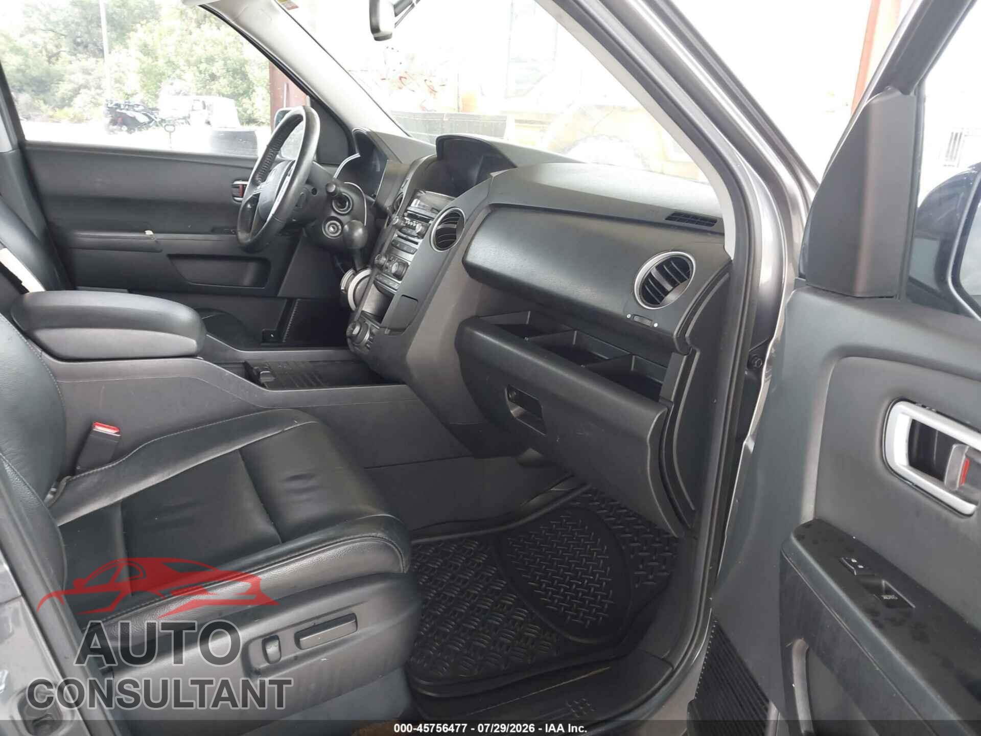 HONDA PILOT 2013 - 5FNYF3H91DB039967