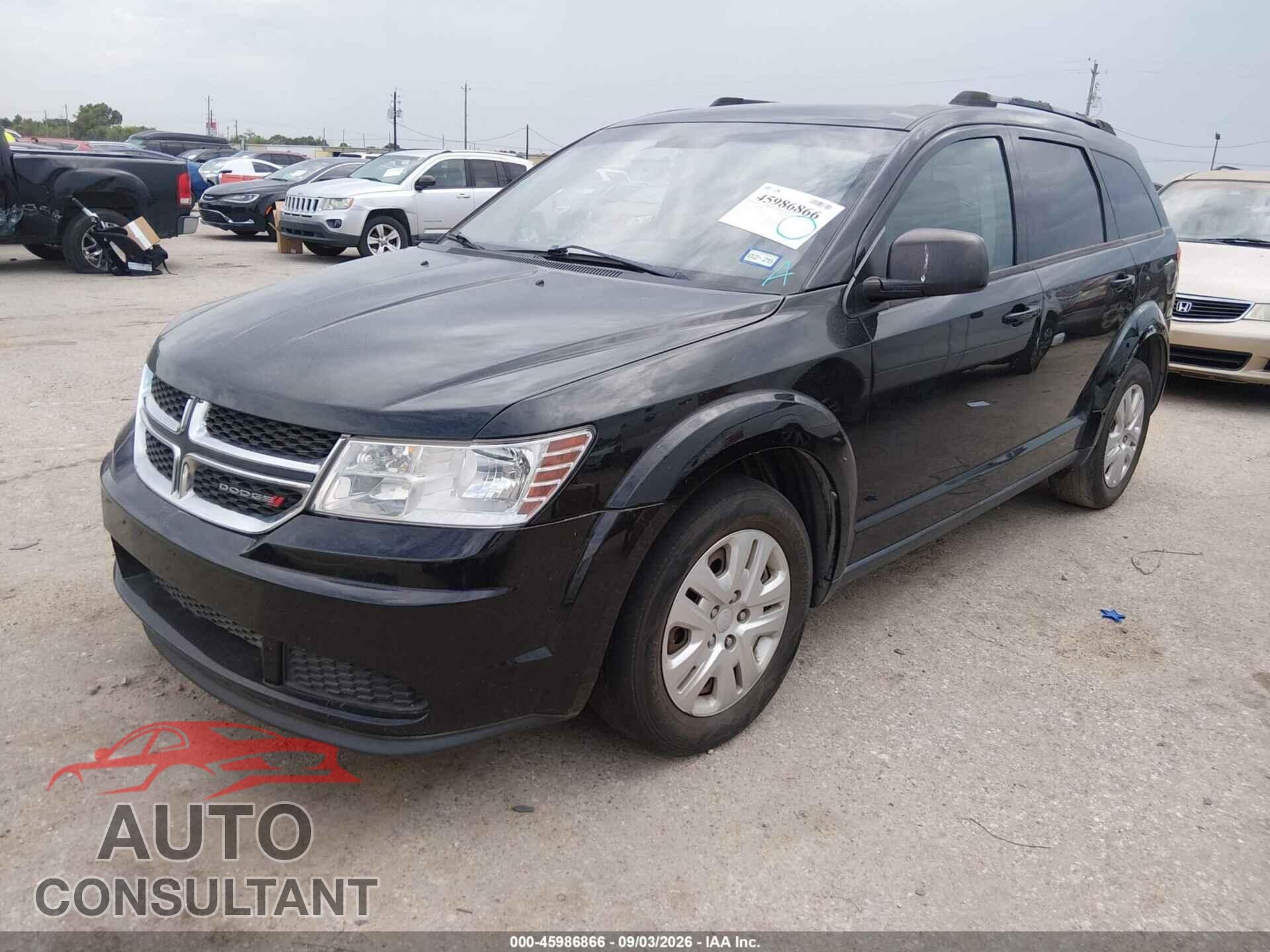 DODGE JOURNEY 2017 - 3C4PDCAB8HT558360