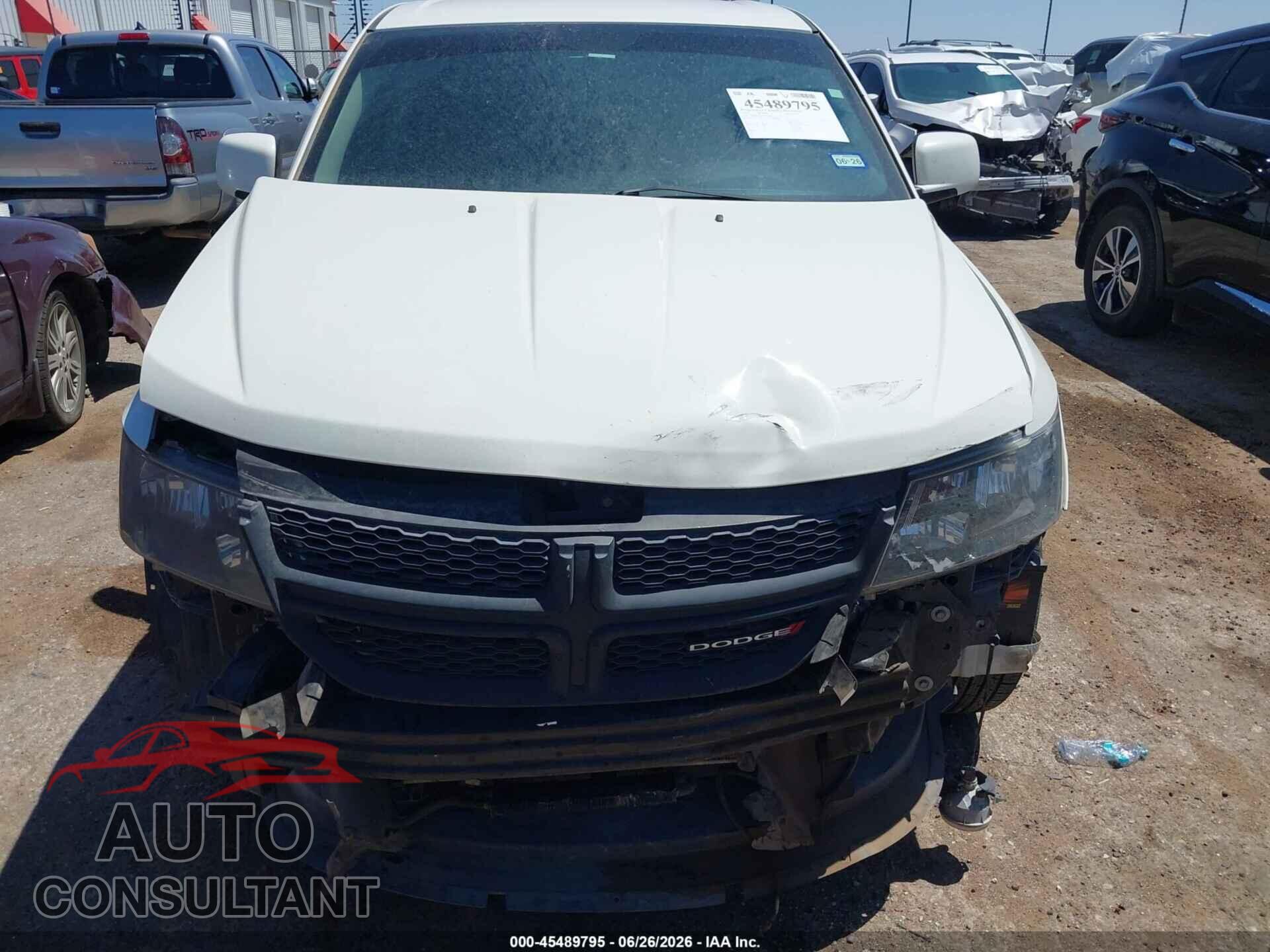 DODGE JOURNEY 2017 - 3C4PDCGG5HT538098