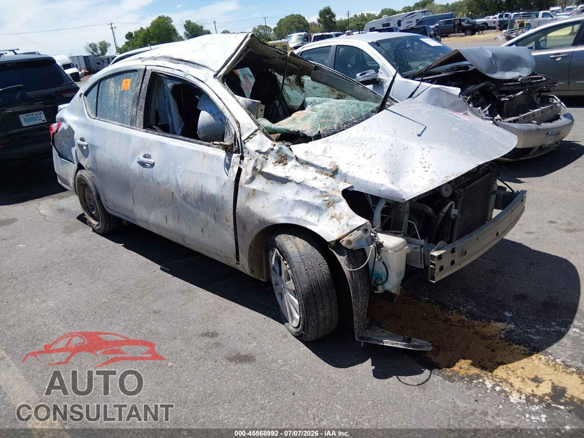 NISSAN VERSA 2016 - 3N1CN7AP1GL881234