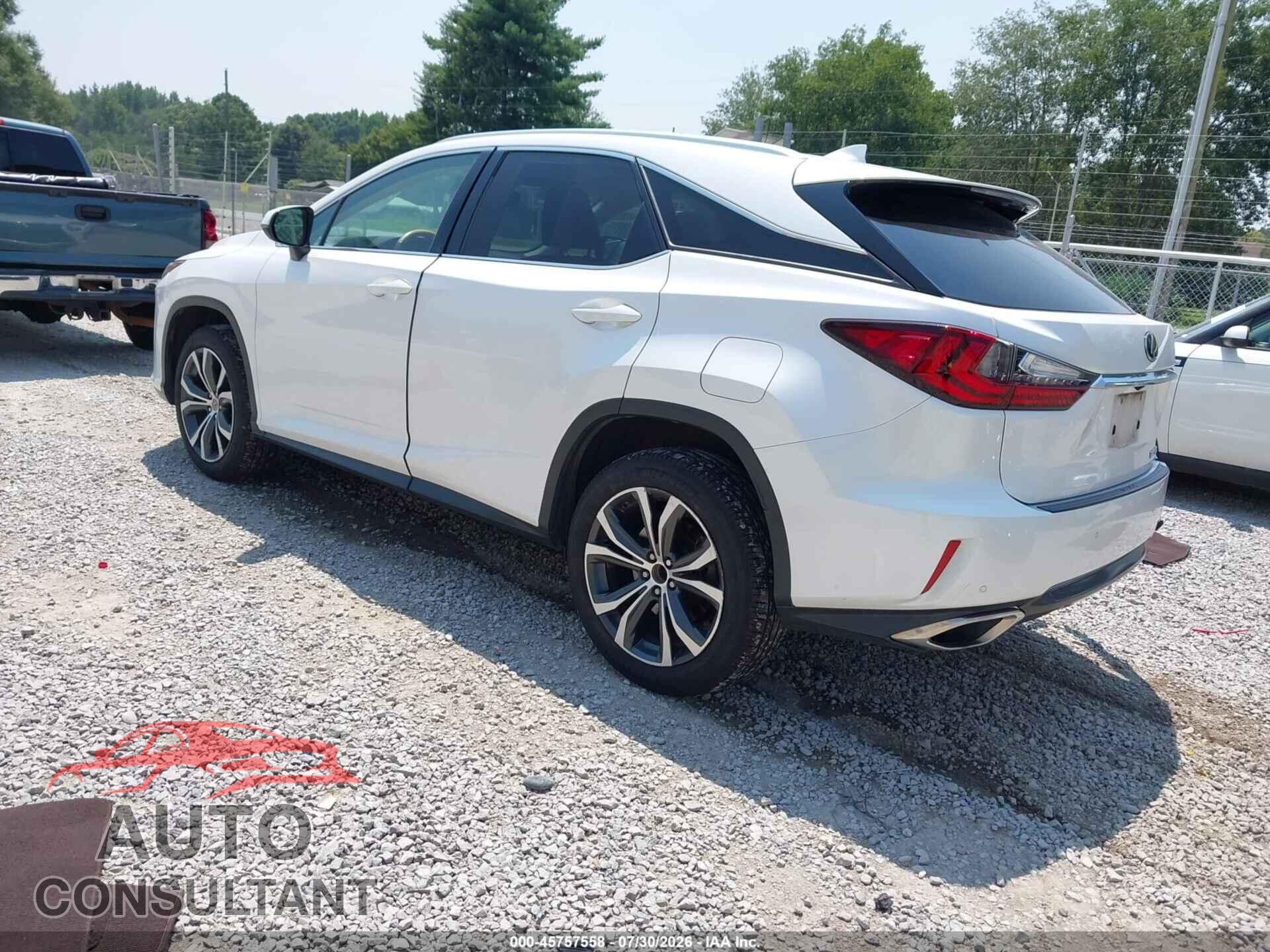 LEXUS RX 350 2017 - 2T2ZZMCA2HC049092