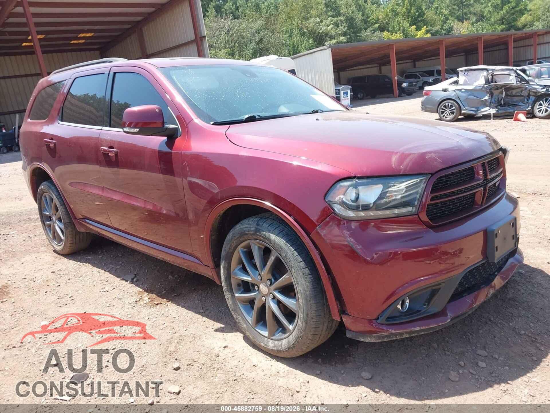 DODGE DURANGO 2017 - 1C4RDJDG2HC931263