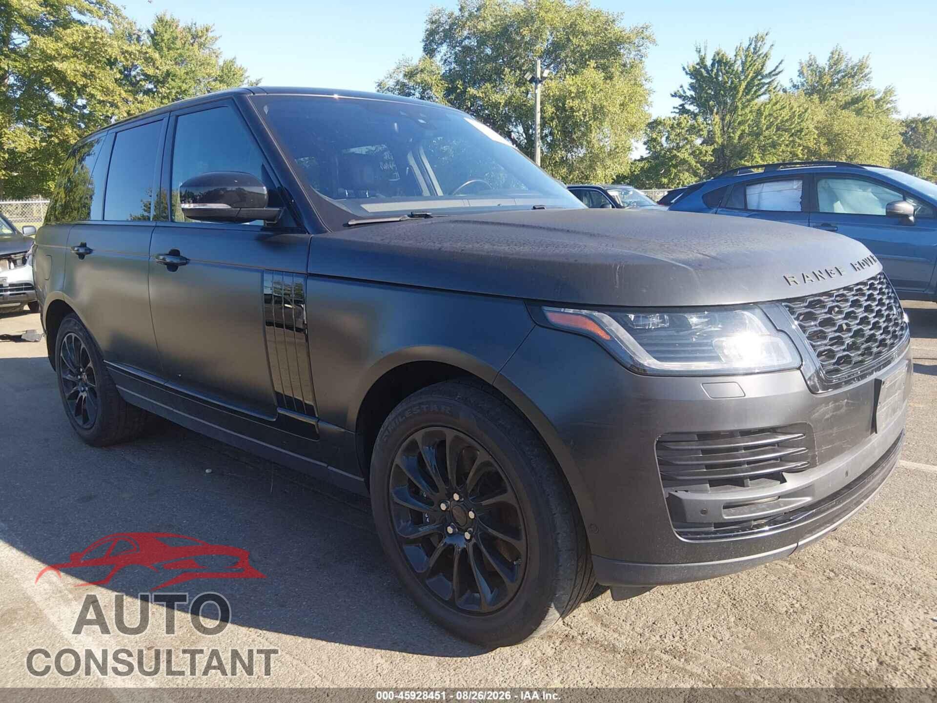 LAND ROVER RANGE ROVER 2020 - SALGS2RU8LA574248