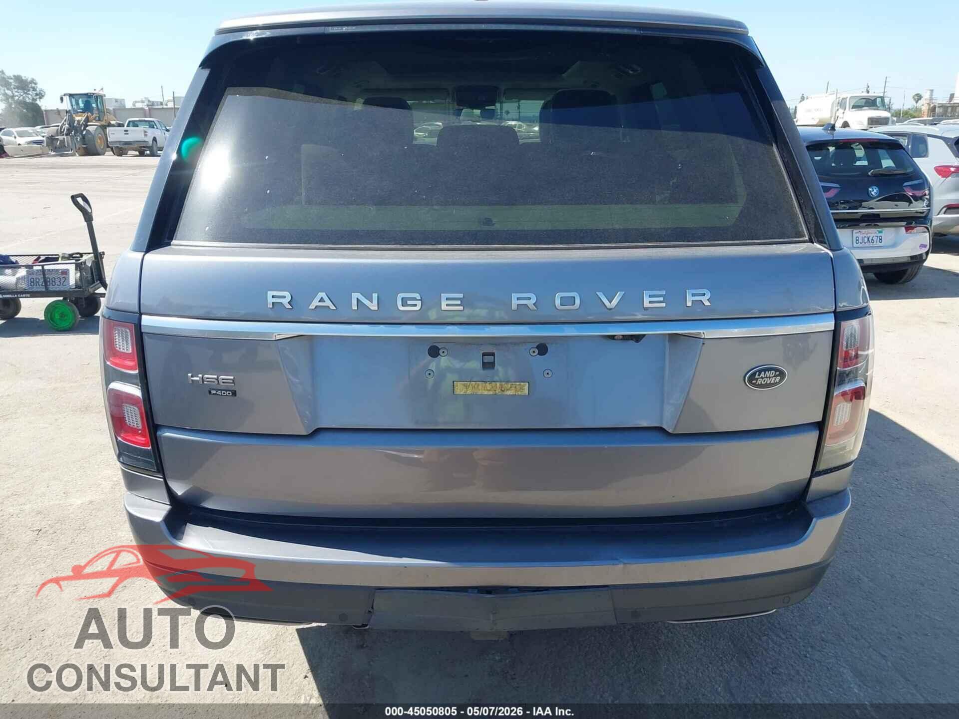 LAND ROVER RANGE ROVER 2020 - SALGS2RU6LA598399