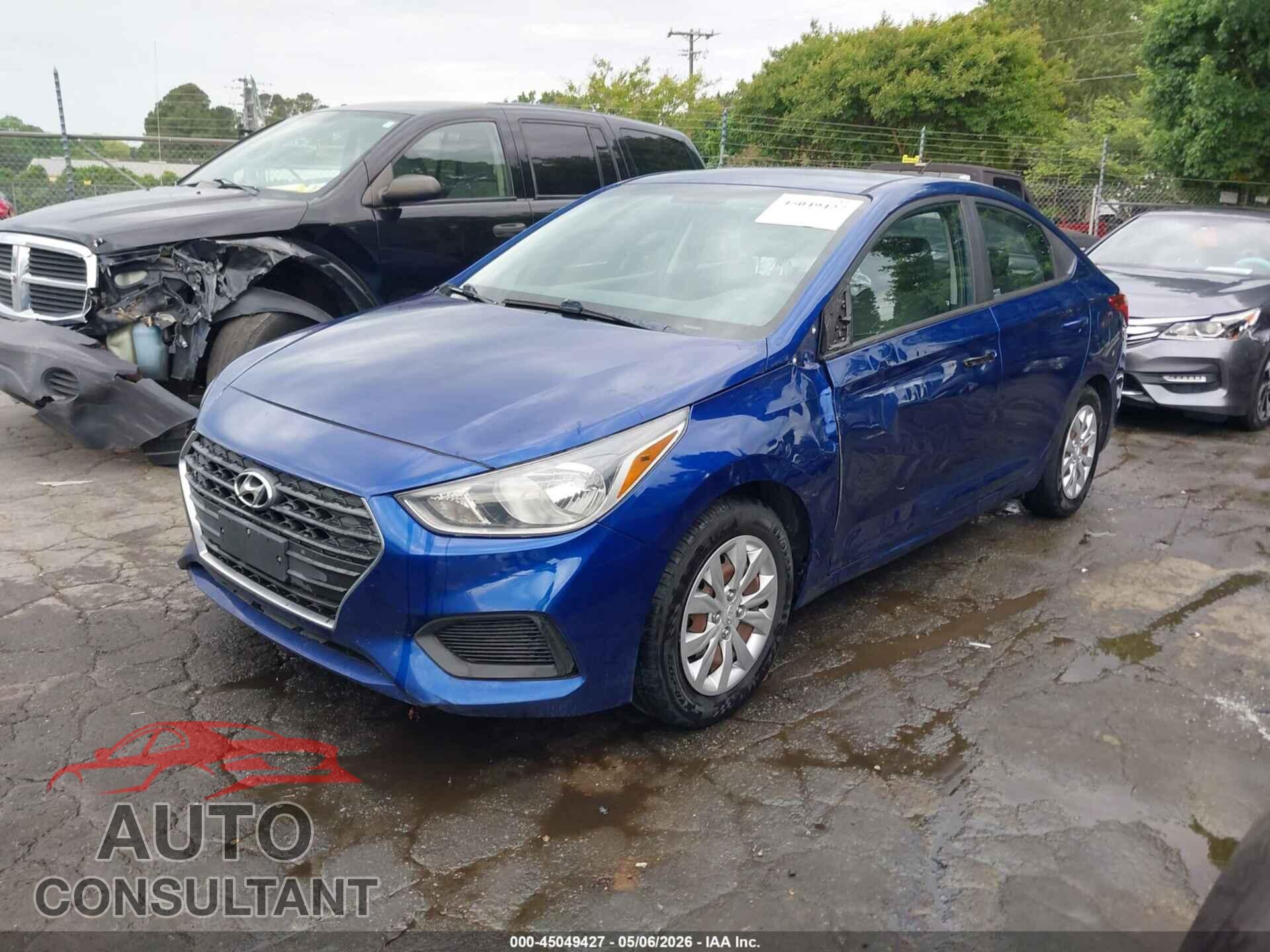 HYUNDAI ACCENT 2018 - 3KPC24A37JE013893
