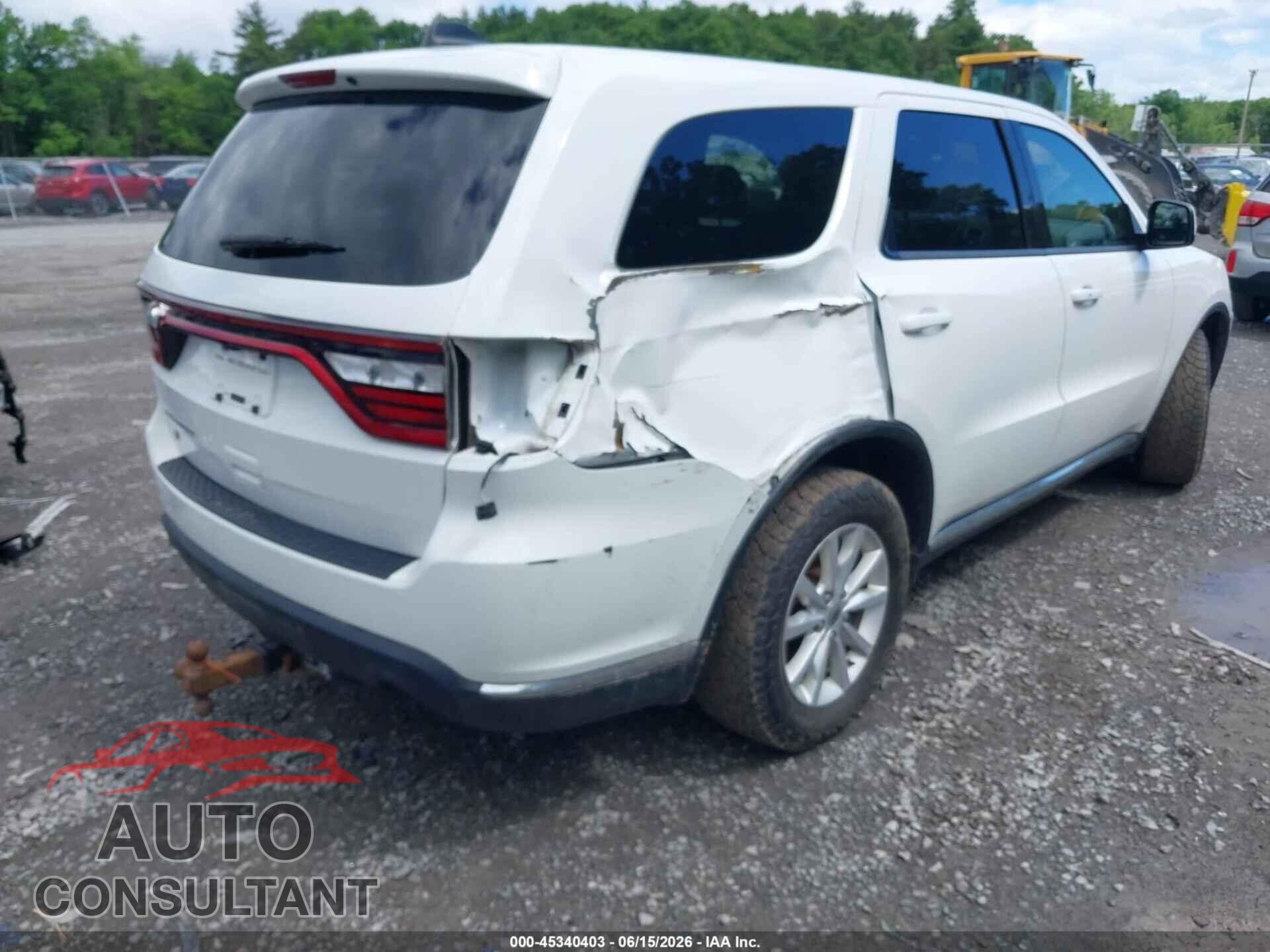 DODGE DURANGO 2019 - 1C4RDJAG0KC734281