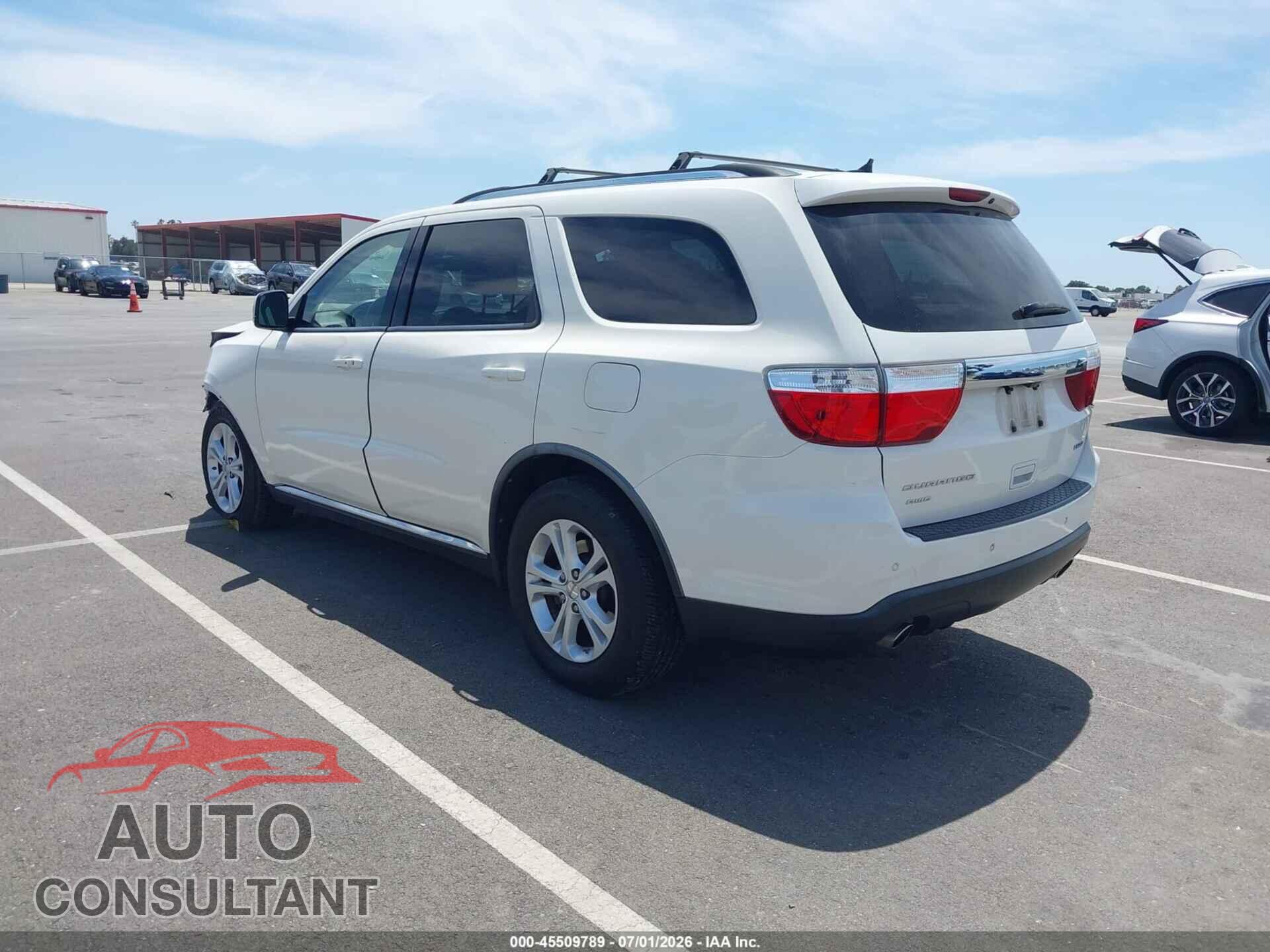 DODGE DURANGO 2011 - 1D4SE4GT6BC593580