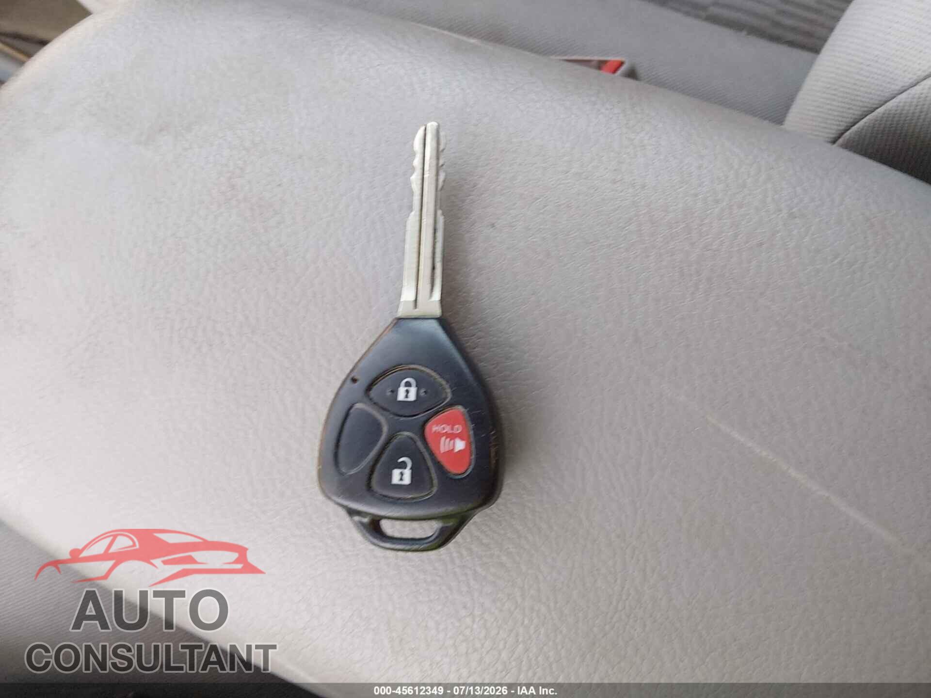 TOYOTA RAV4 2012 - 2T3BF4DV9CW258263