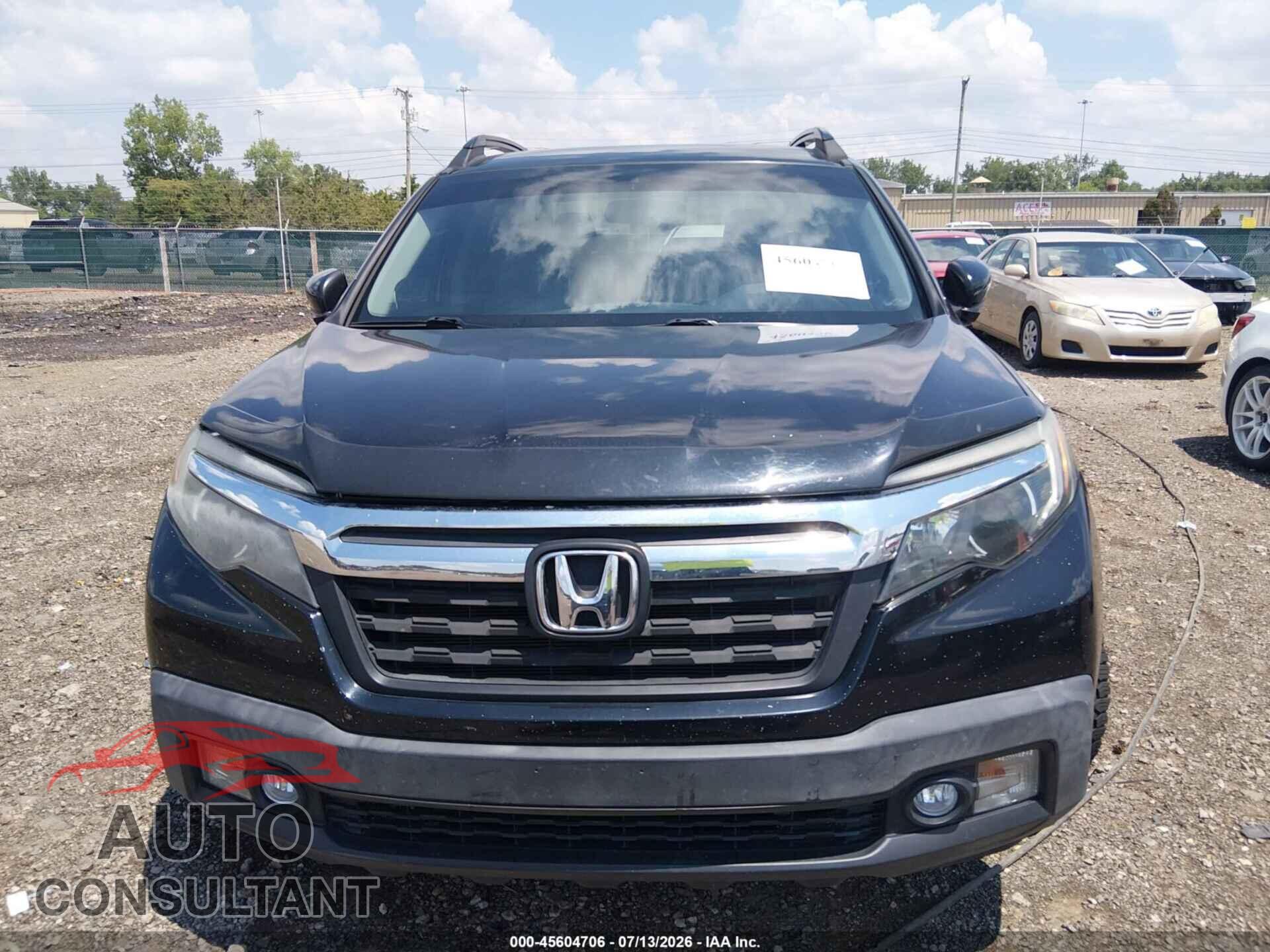 HONDA RIDGELINE 2017 - 5FPYK3F61HB013077