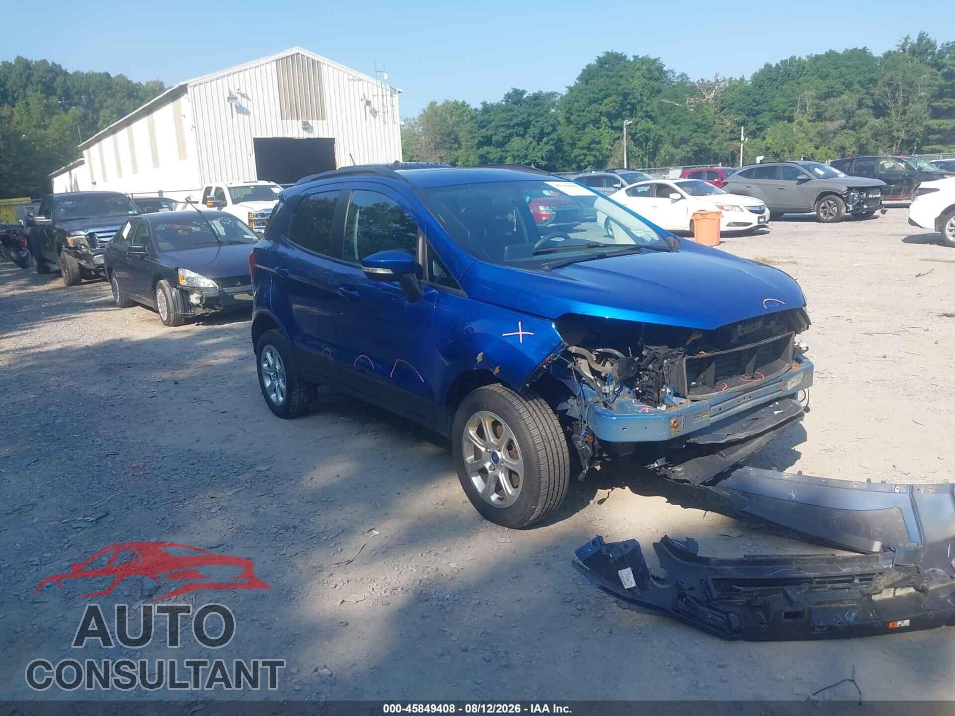FORD ECOSPORT 2021 - MAJ6S3GLXMC434863