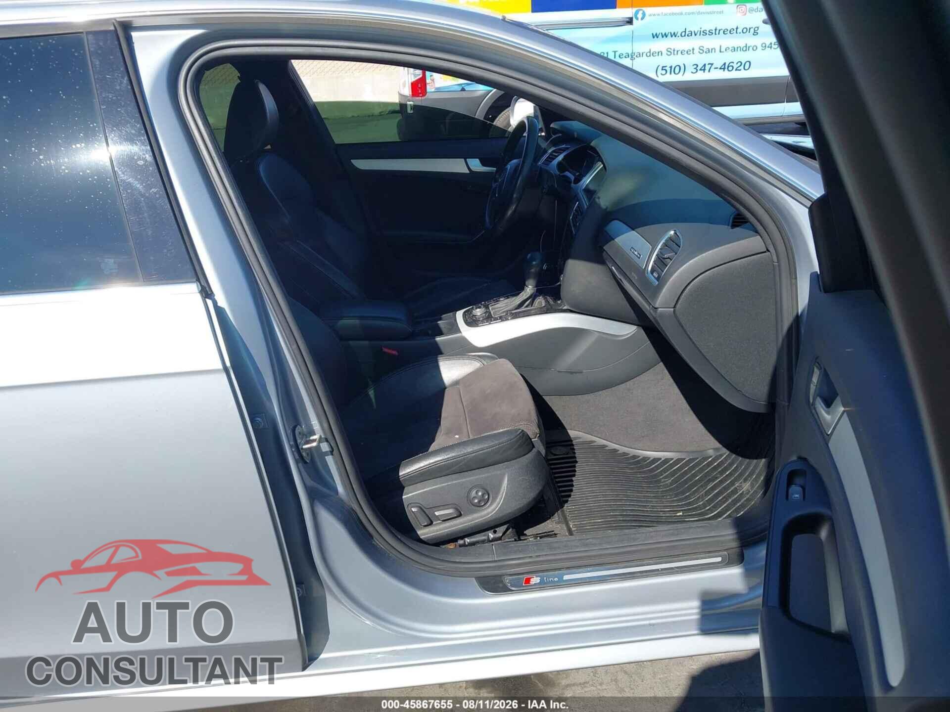 AUDI A4 2010 - WAU4FAFL9AA037760