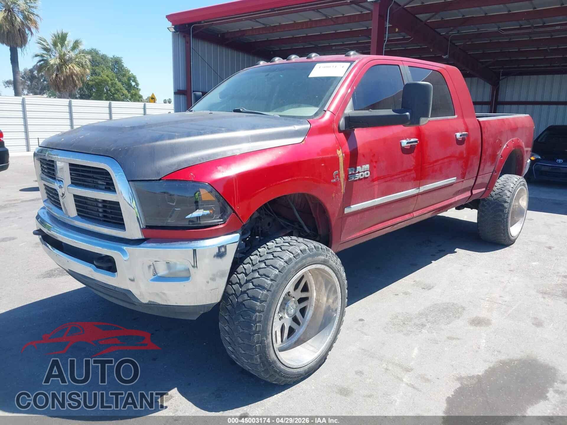 DODGE RAM 3500 2010 - 3D73Y3HL7AG138997