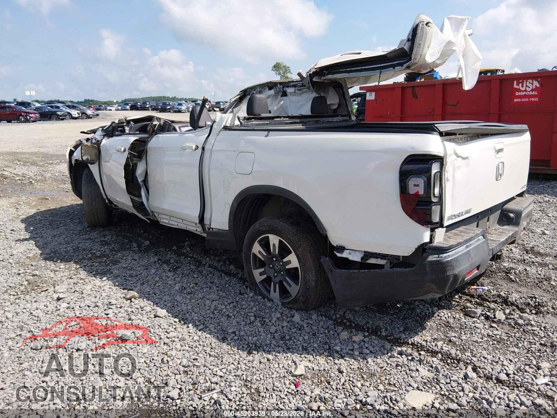HONDA RIDGELINE 2017 - 5FPYK3F61HB025682