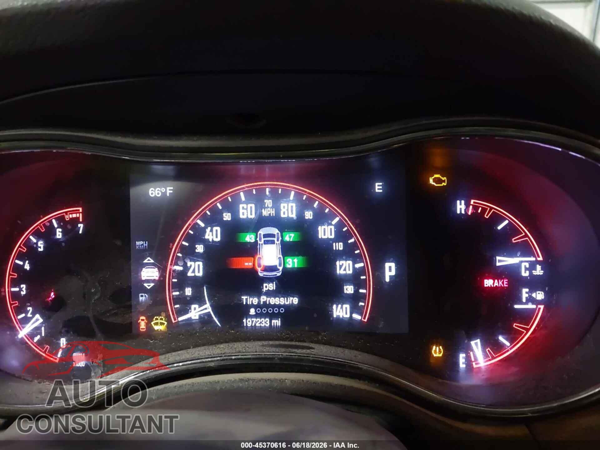 DODGE DURANGO 2015 - 1C4RDHAGXFC907478