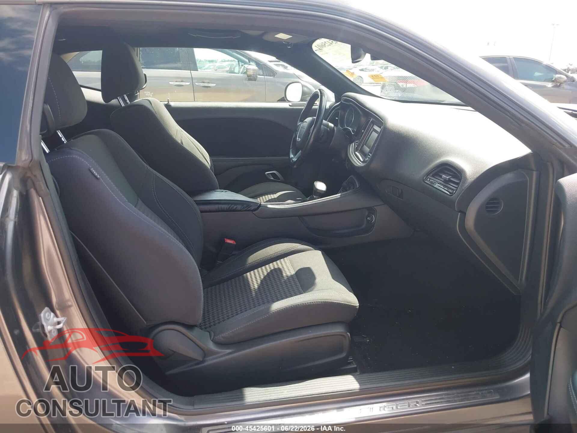 DODGE CHALLENGER 2016 - 2C3CDZAG8GH290905