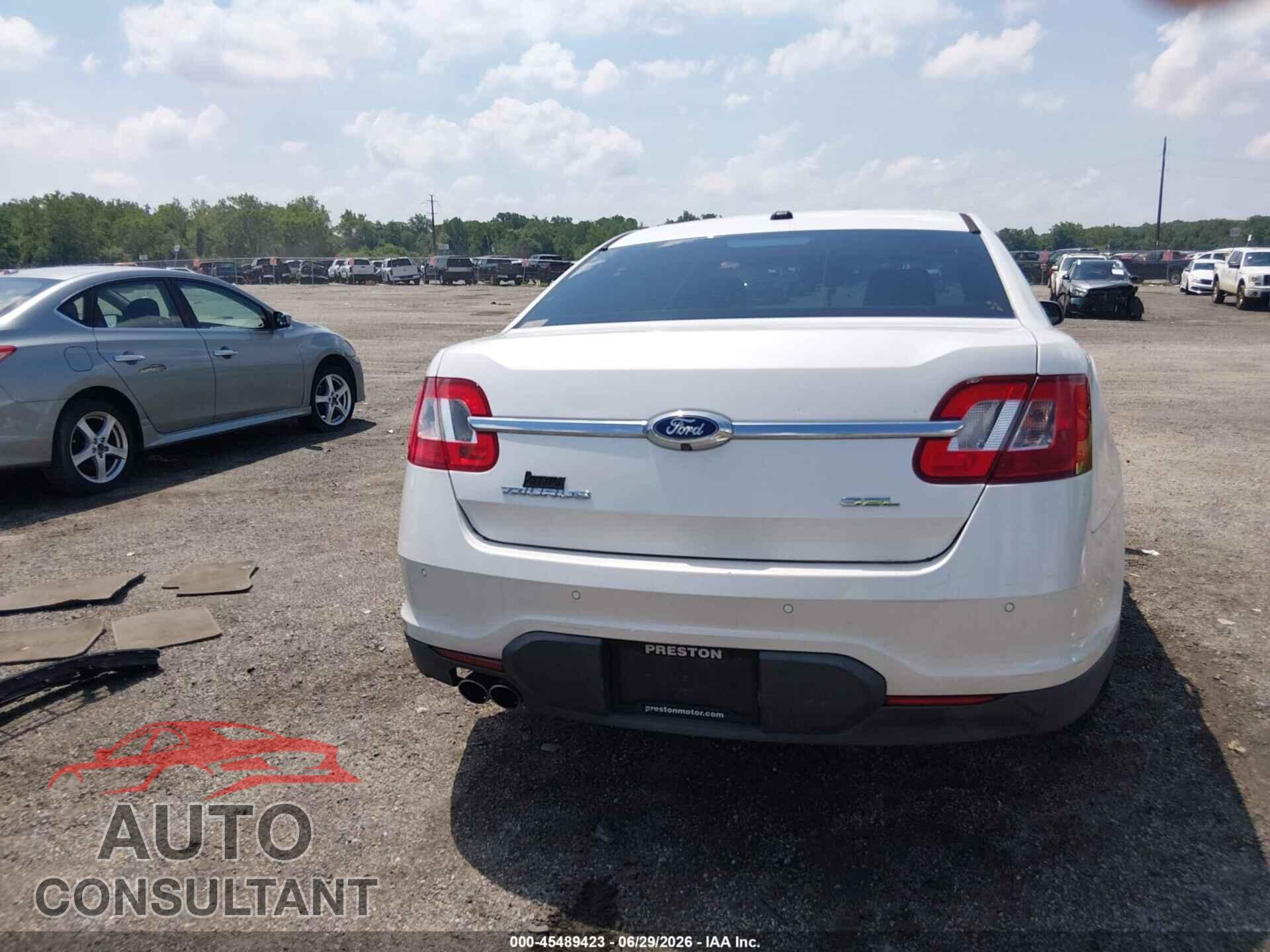 FORD TAURUS 2011 - 1FAHP2EW5BG165047