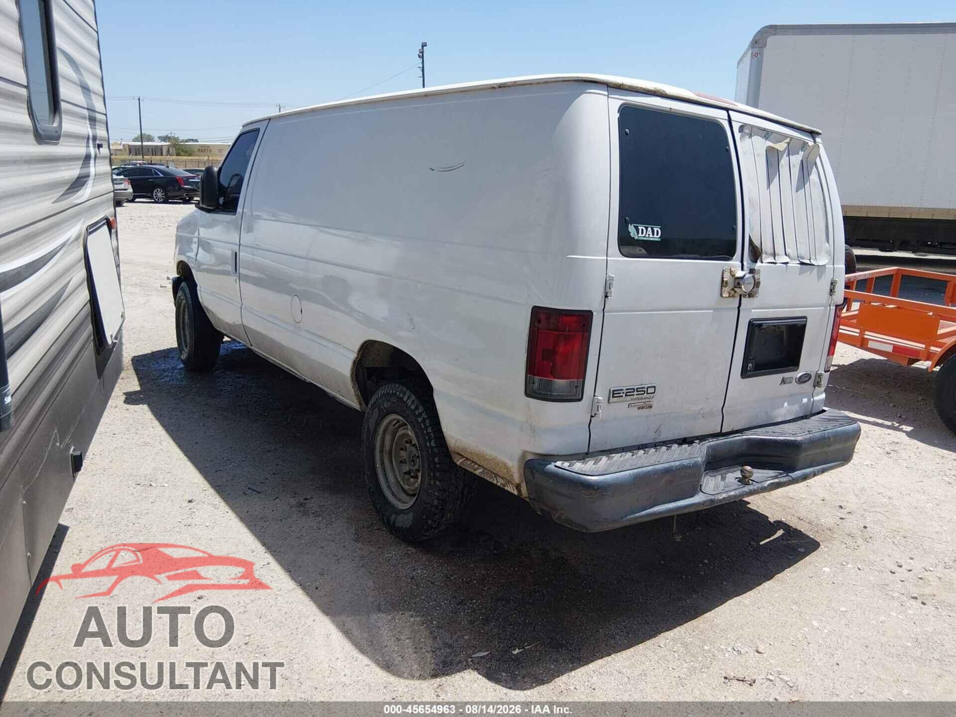 FORD E-250 2013 - 1FTNE2EW5DDA92009