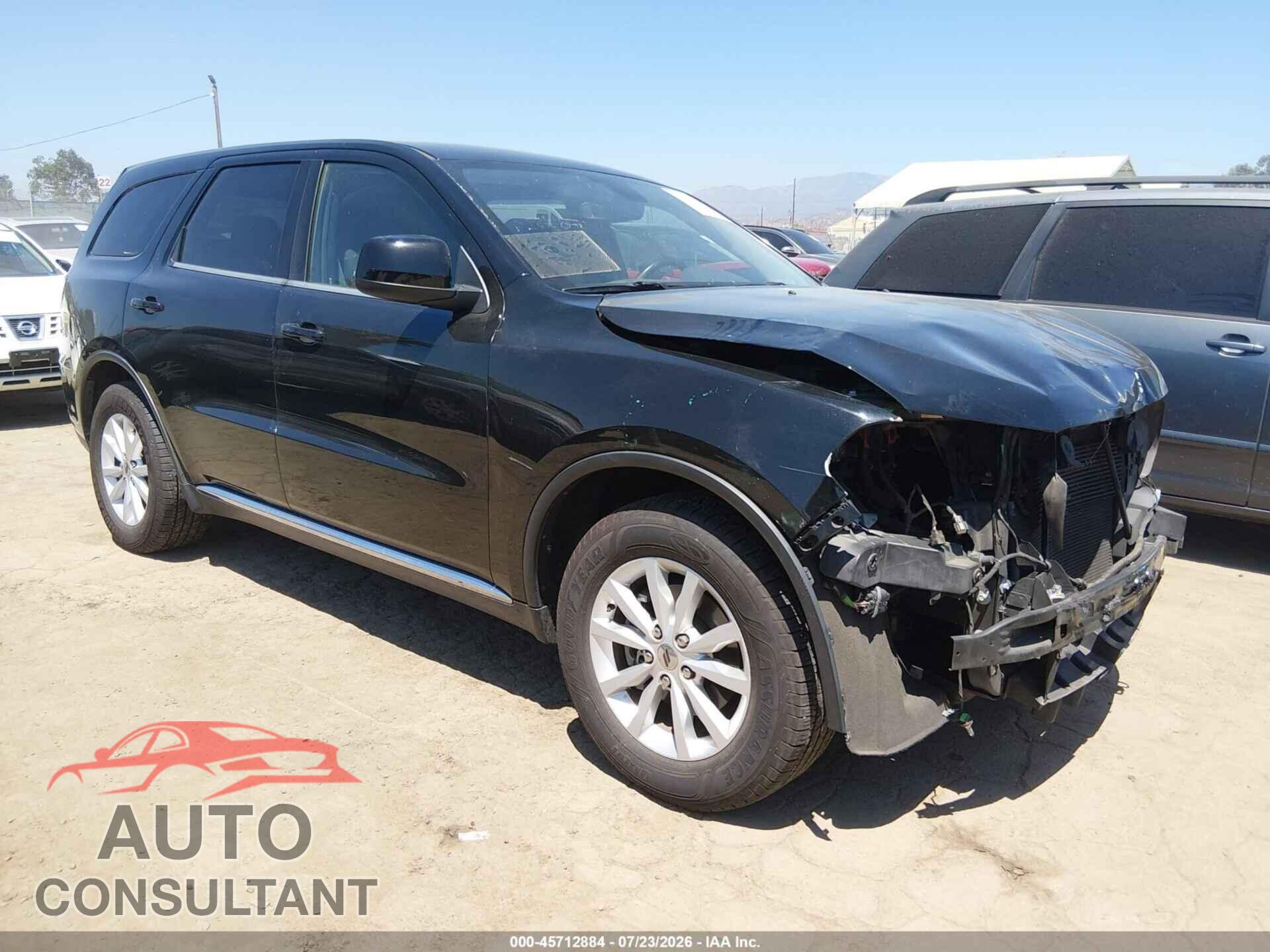 DODGE DURANGO 2019 - 1C4RDHAG4KC549966