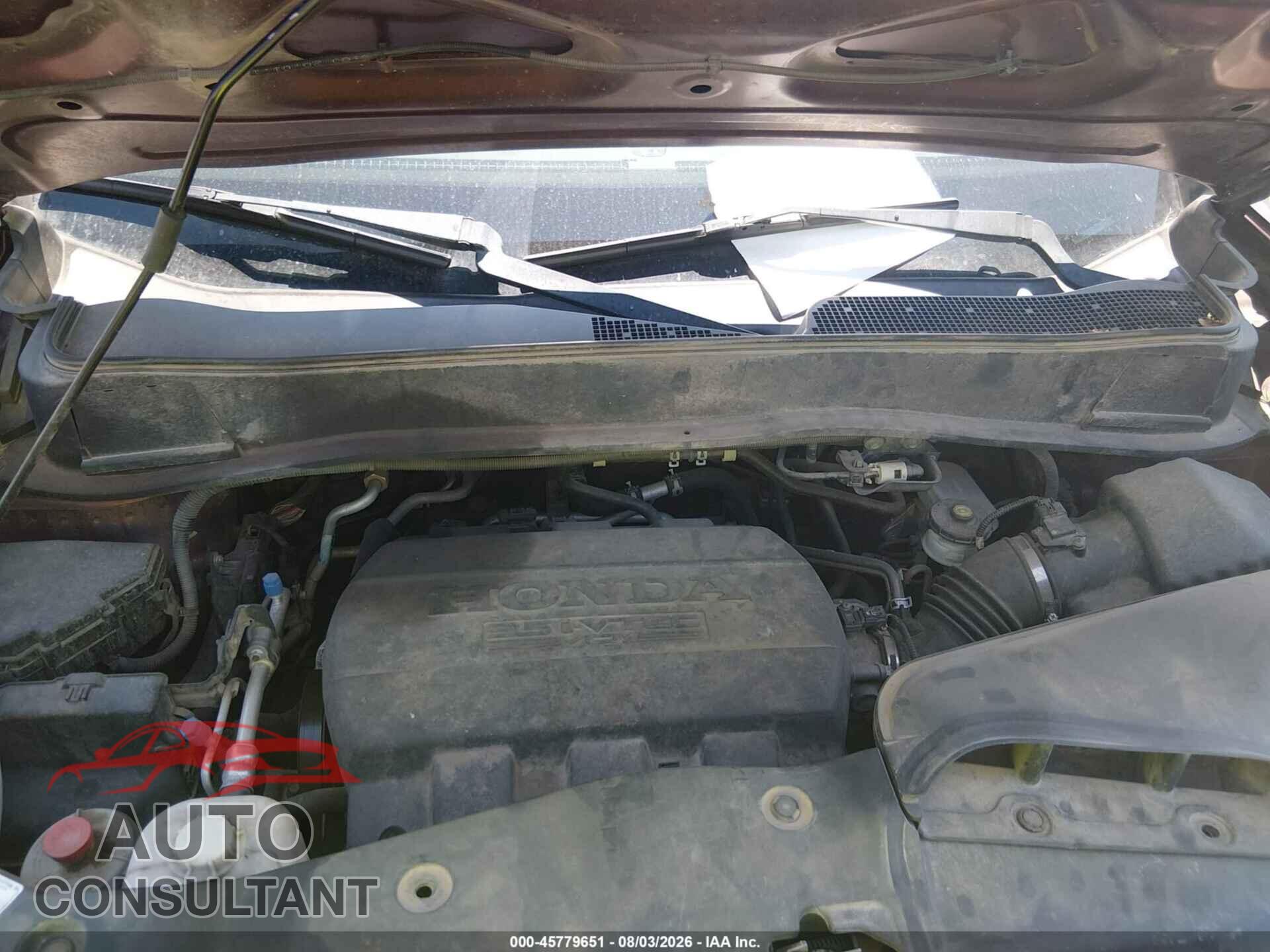 HONDA PILOT 2012 - 5FNYF3H91CB024366
