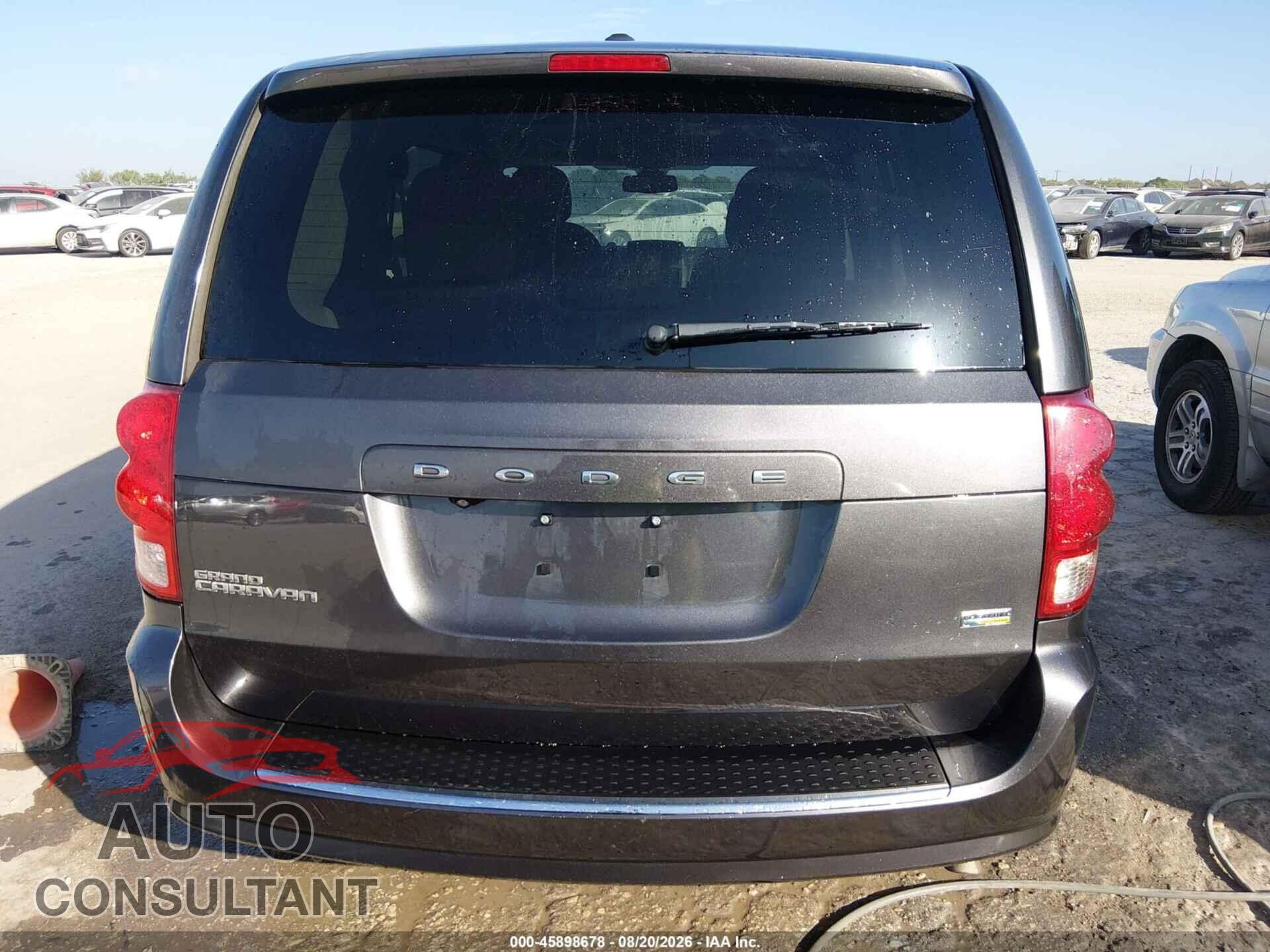 DODGE GRAND CARAVAN 2019 - 2C4RDGBG9KR585006