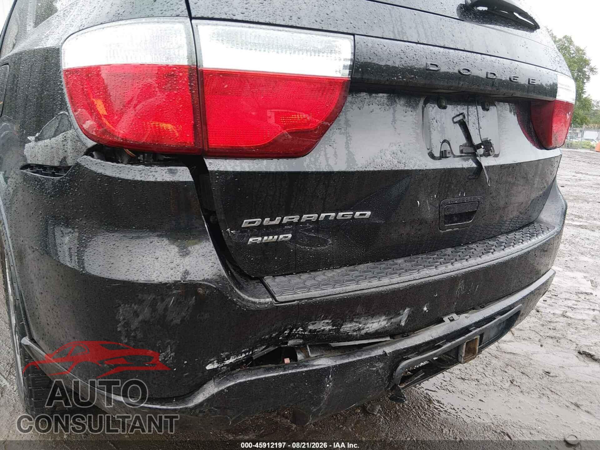 DODGE DURANGO 2013 - 1C4RDJAG7DC602427