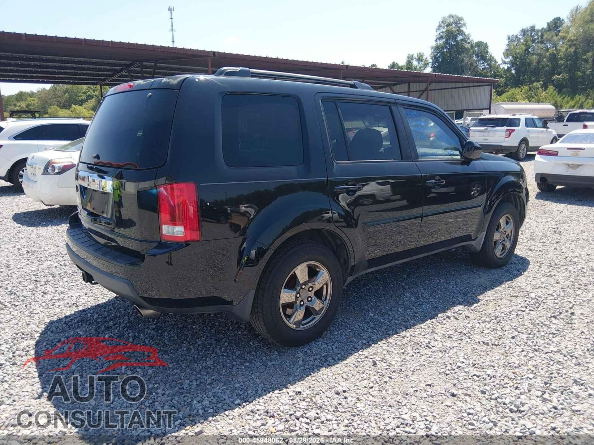 HONDA PILOT 2009 - 5FNYF38649B005129