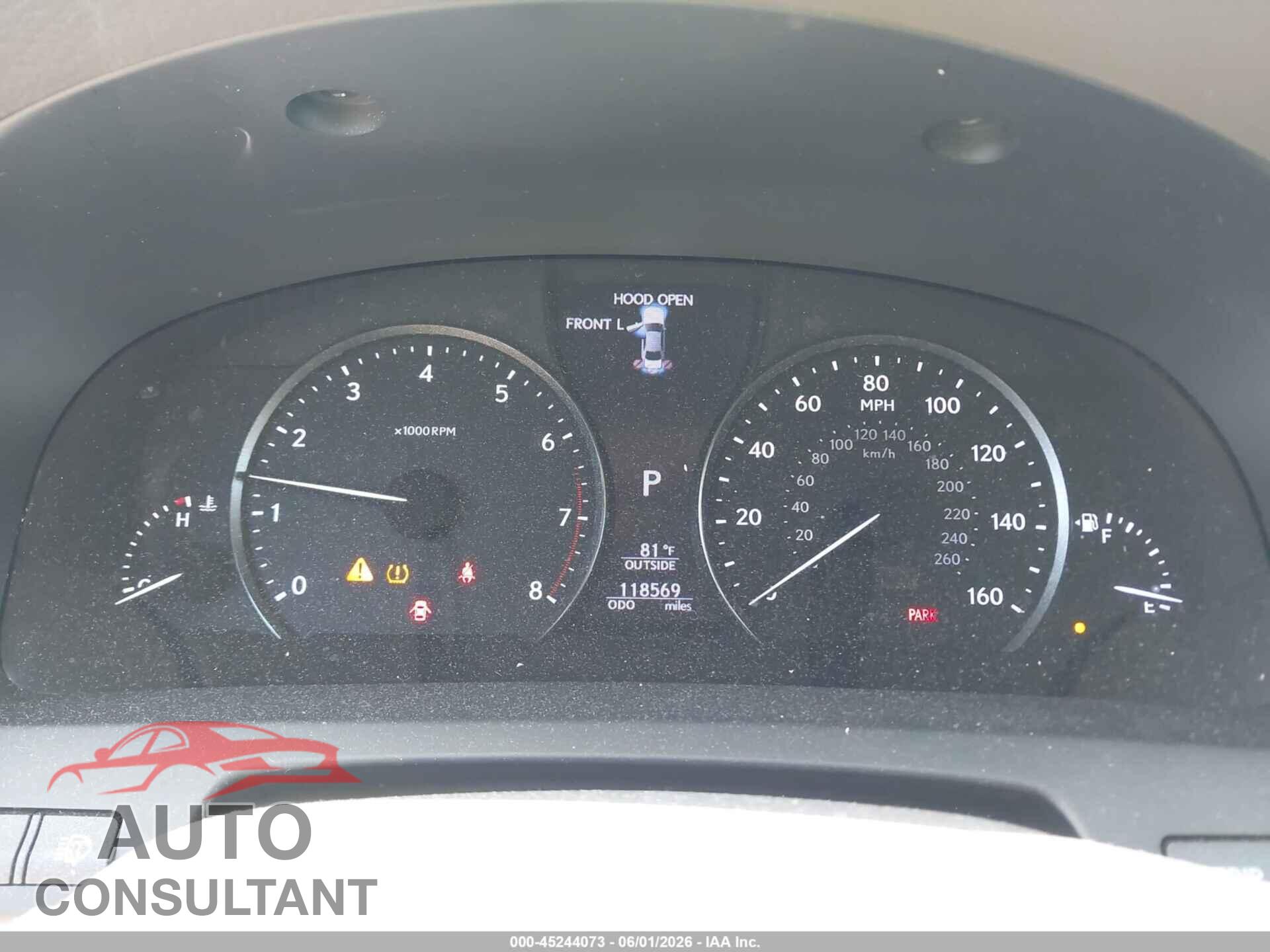 LEXUS LS 460 2014 - JTHBL5EFXE5126854