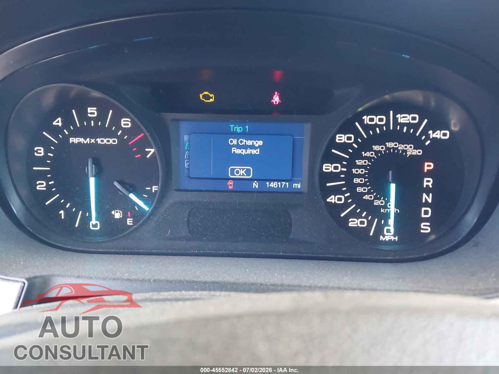 FORD EDGE 2014 - 2FMDK3JC5EBA10806