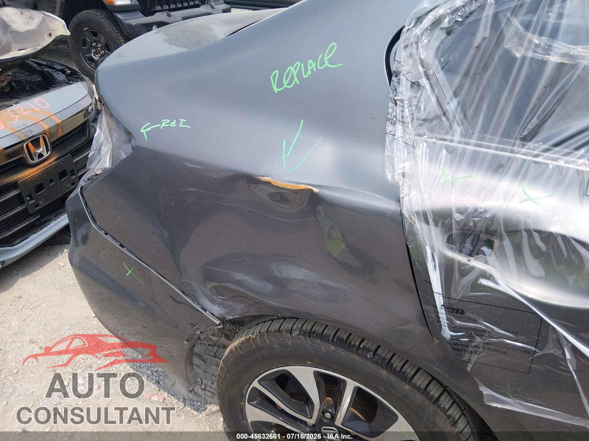 HONDA CIVIC 2013 - 19XFB2F80DE215680