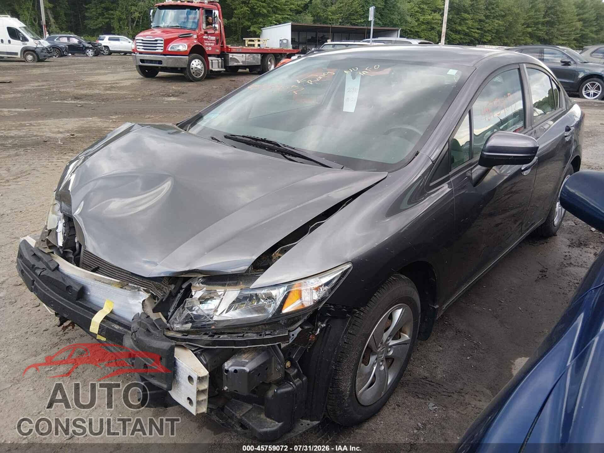 HONDA CIVIC 2014 - 19XFB2E54EE049303