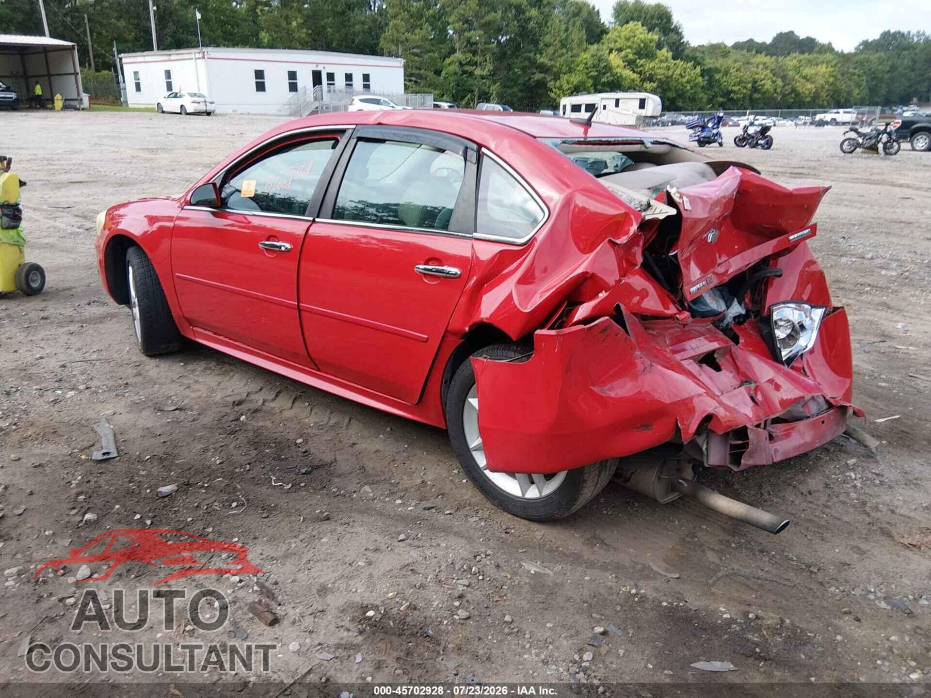 CHEVROLET IMPALA 2013 - 2G1WC5E31D1111161