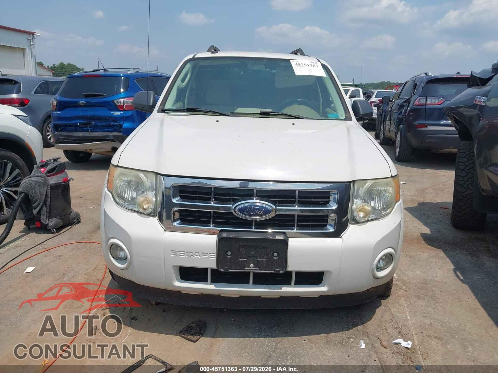 FORD ESCAPE 2009 - 1FMCU03G99KA35742