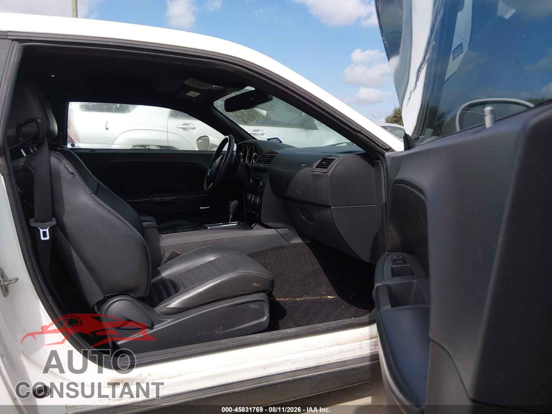 DODGE CHALLENGER 2013 - 2C3CDYAG3DH515799