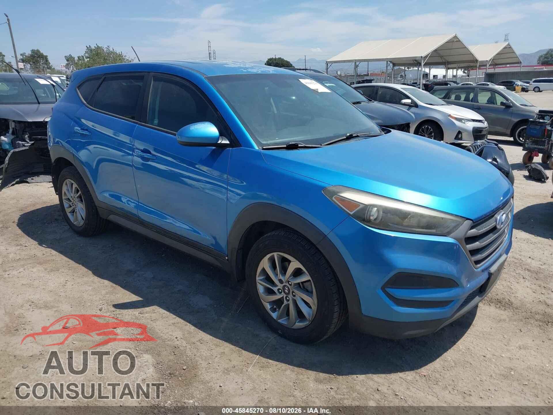 HYUNDAI TUCSON 2016 - KM8J23A45GU197943