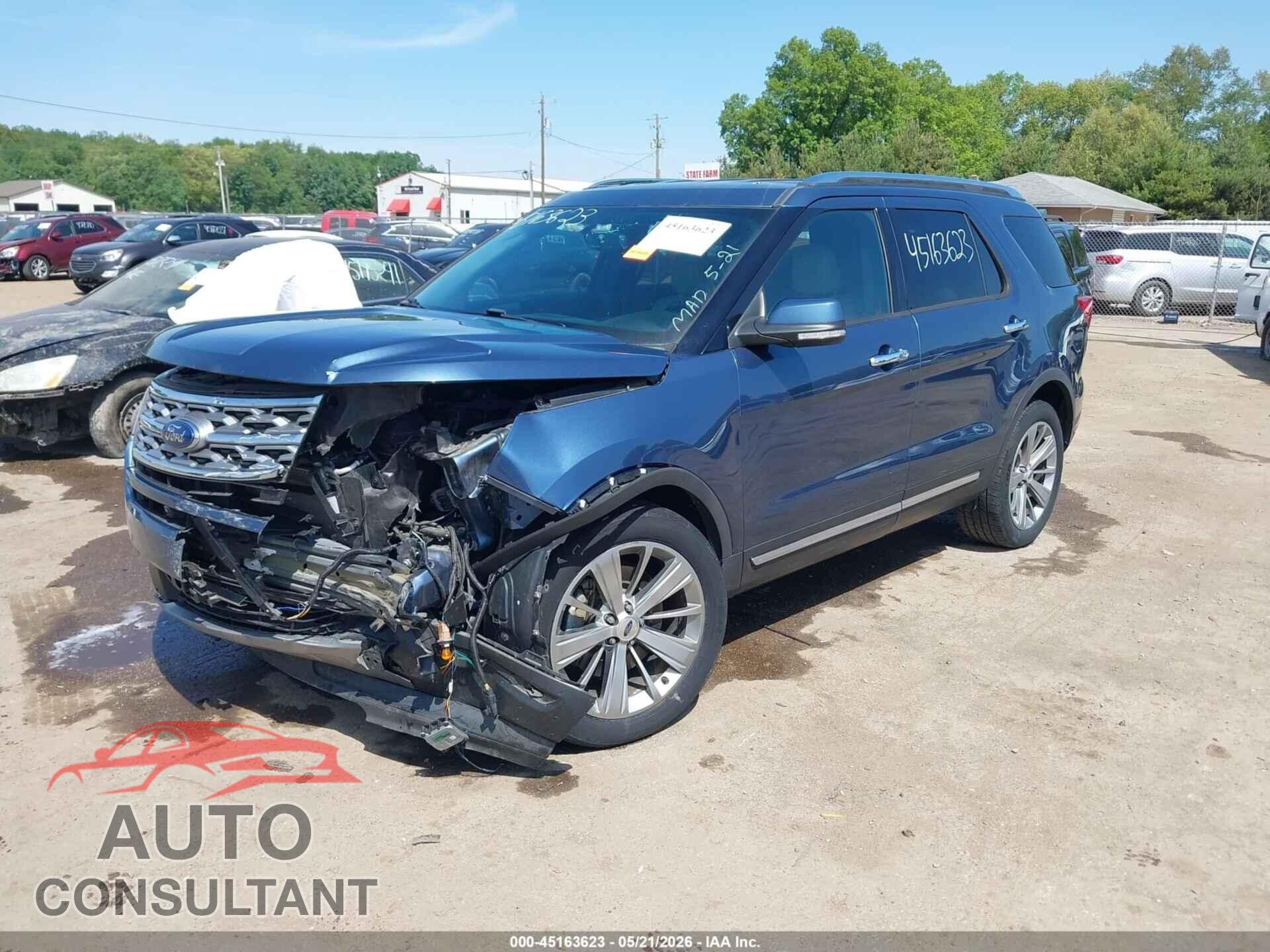 FORD EXPLORER 2018 - 1FM5K8F80JGB67040