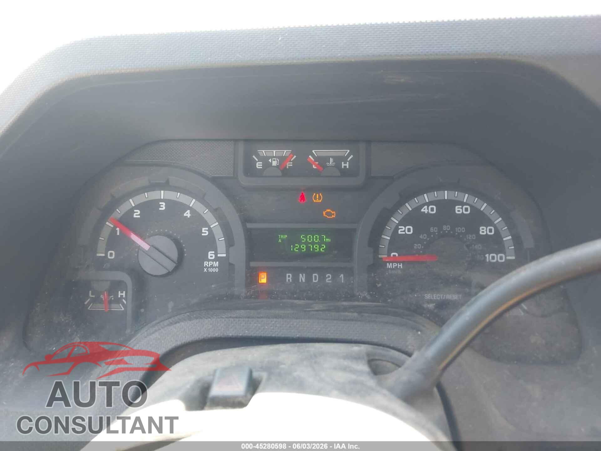 FORD ECONOLINE 2009 - 1FTNE24W69DA34645