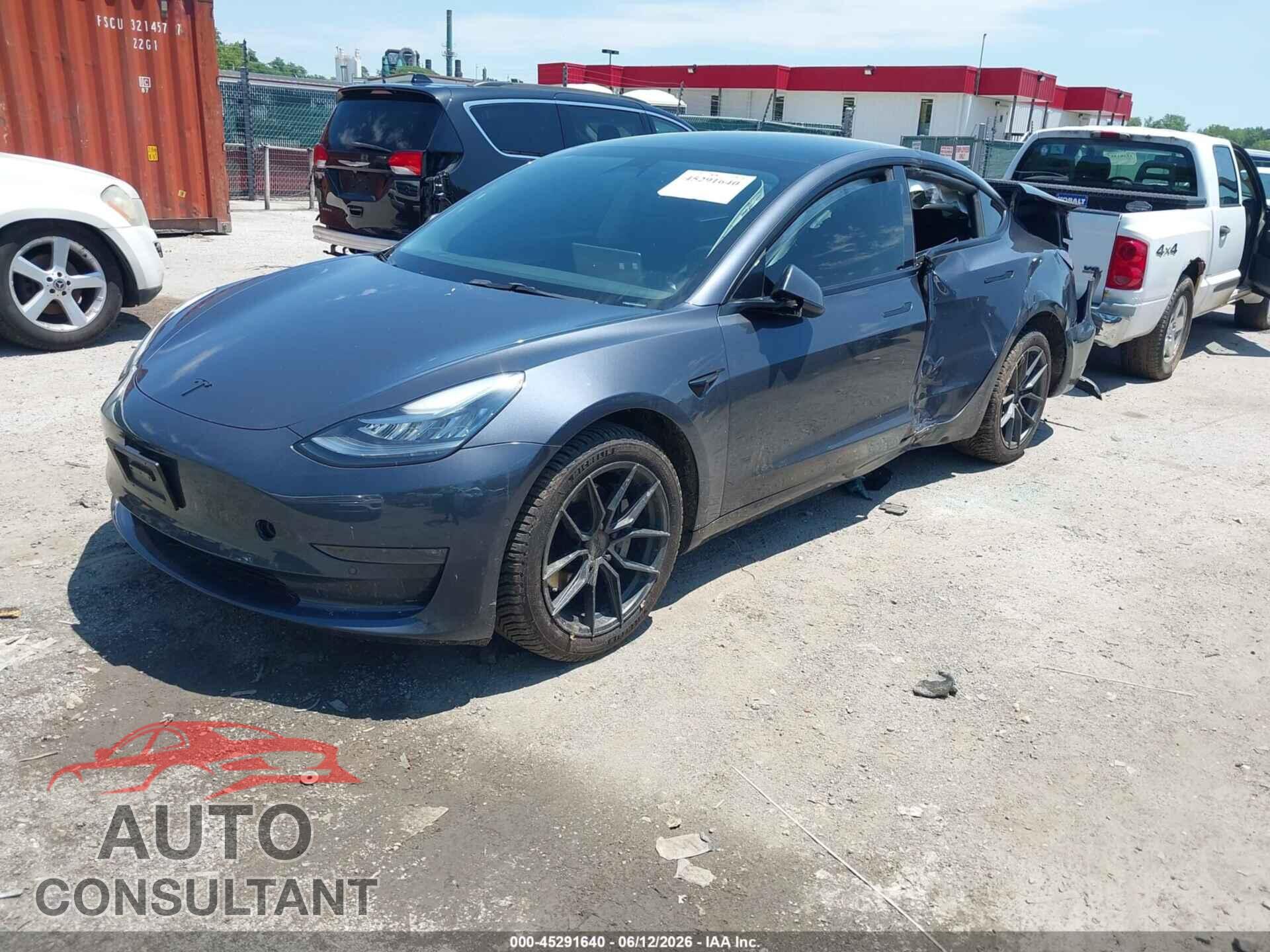 TESLA MODEL 3 2022 - 5YJ3E1EBXNF263149