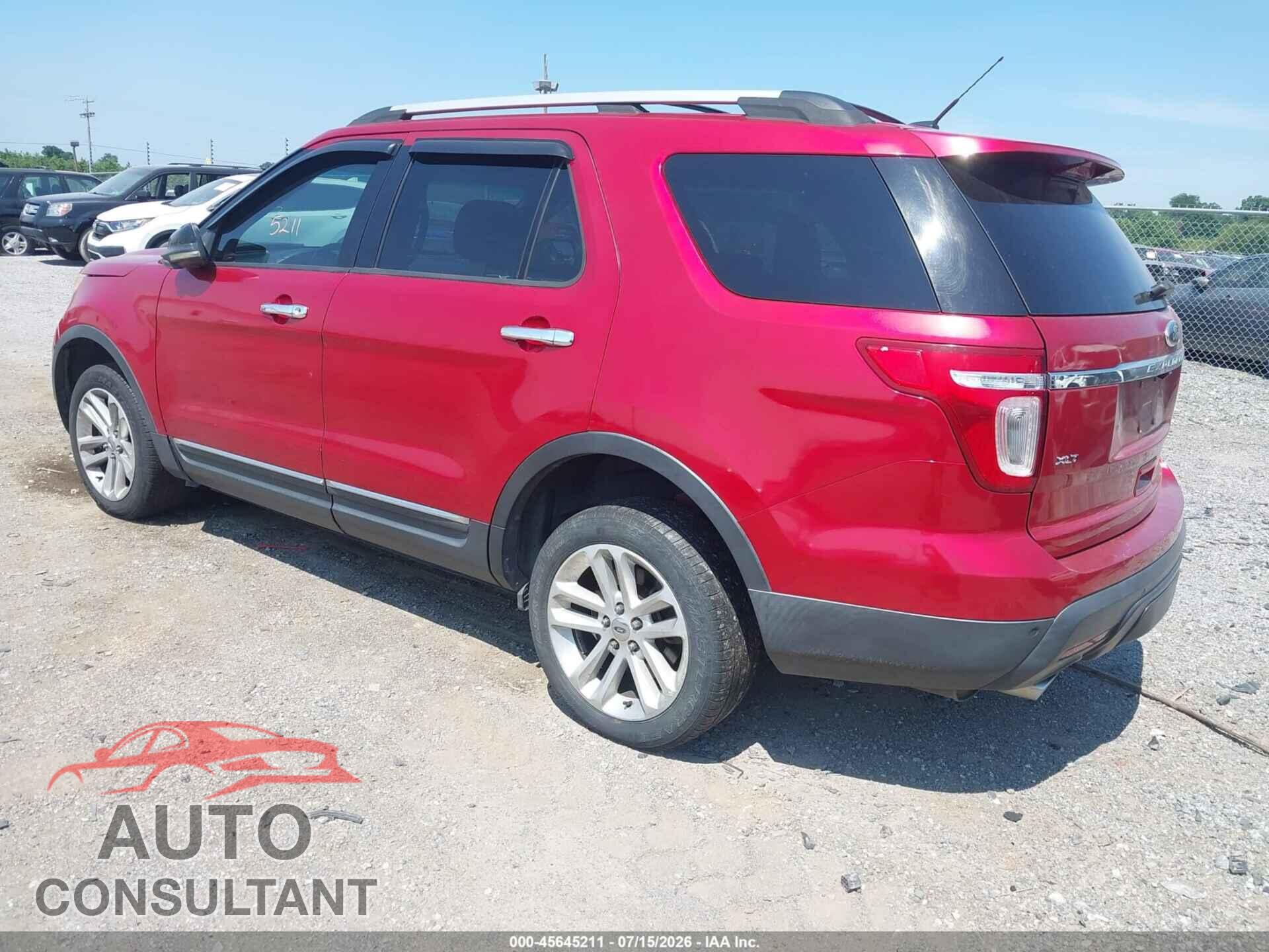 FORD EXPLORER 2011 - 1FMHK8D87BGA63419