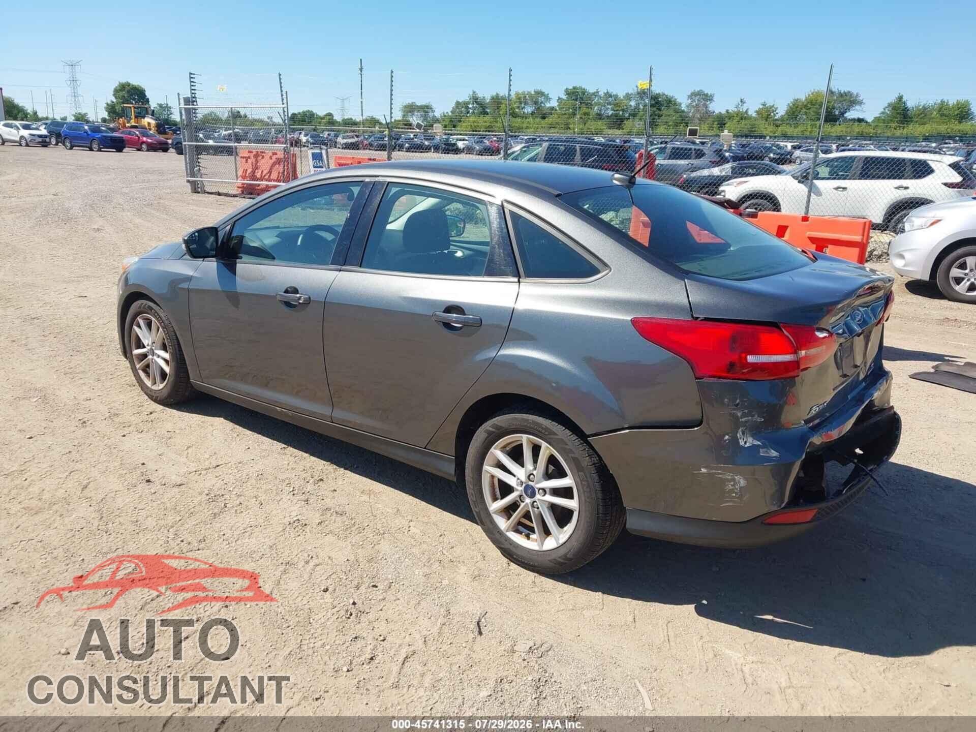 FORD FOCUS 2016 - 1FADP3F21GL400042