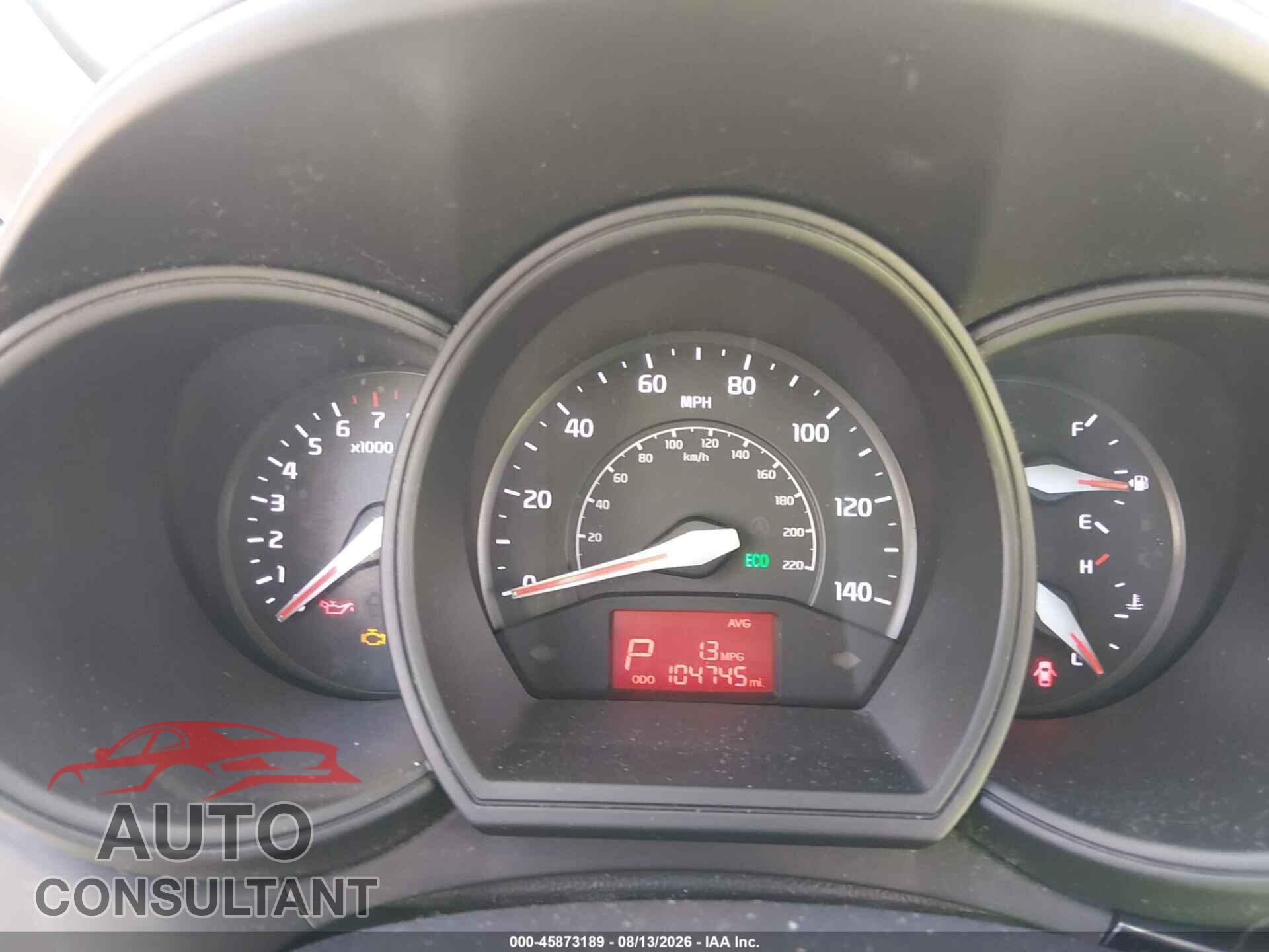 KIA RIO 2016 - KNADM4A32G6664455