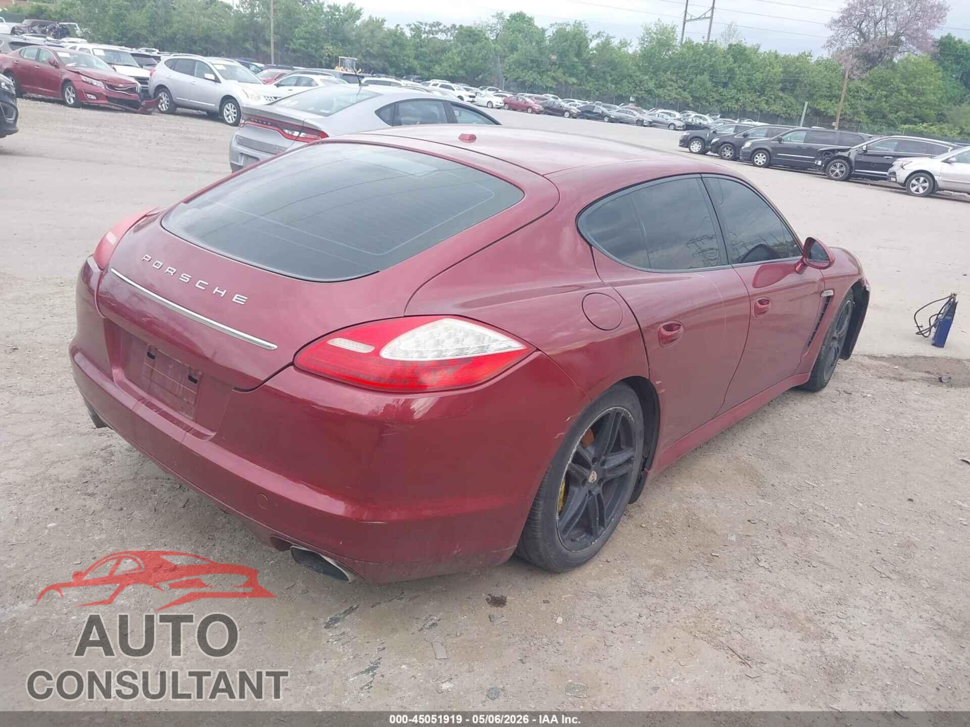 PORSCHE PANAMERA 2012 - WP0AA2A73CL010548
