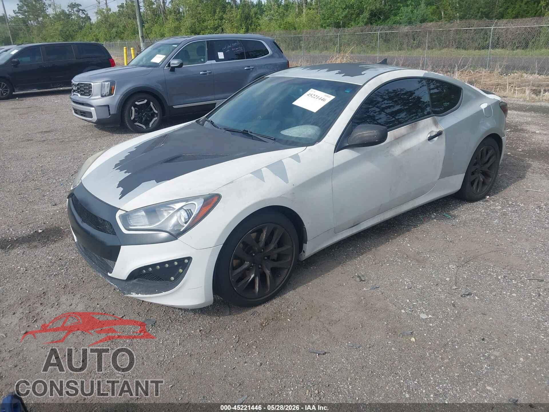 HYUNDAI GENESIS 2013 - KMHHT6KD5DU110498