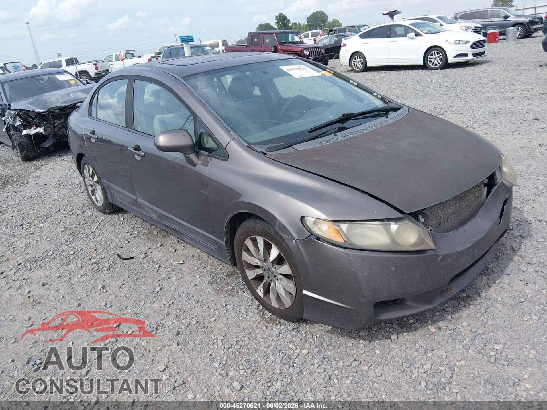 HONDA CIVIC 2010 - 19XFA1F84AE058423