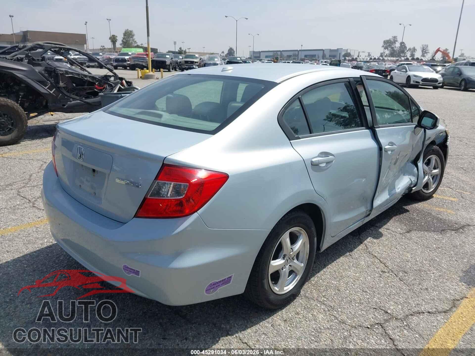 HONDA CIVIC 2012 - 19XFB5F54CE002494